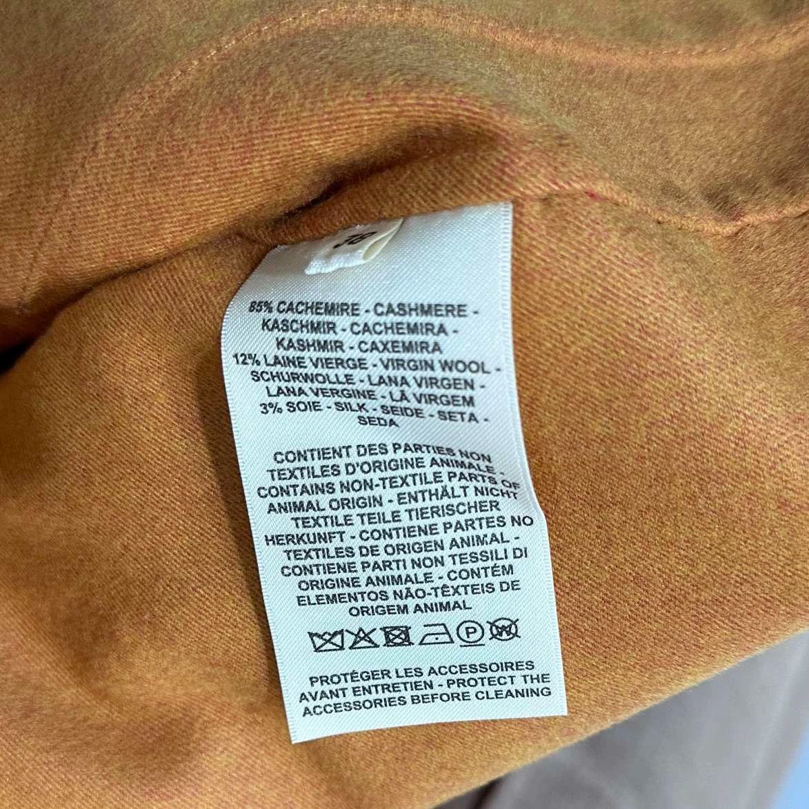 Hermes Hermes Brown Cashmere Zip Jacket - dmc Size US S / EU 44-46 / 1 - 5 Thumbnail