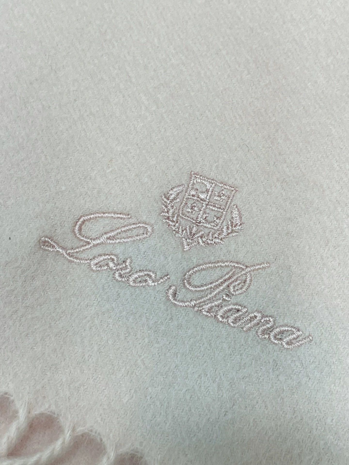 Loro Piana Loro Piana Pink Cashmere Fringe Scarf - dmc Size ONE SIZE - 4 Thumbnail