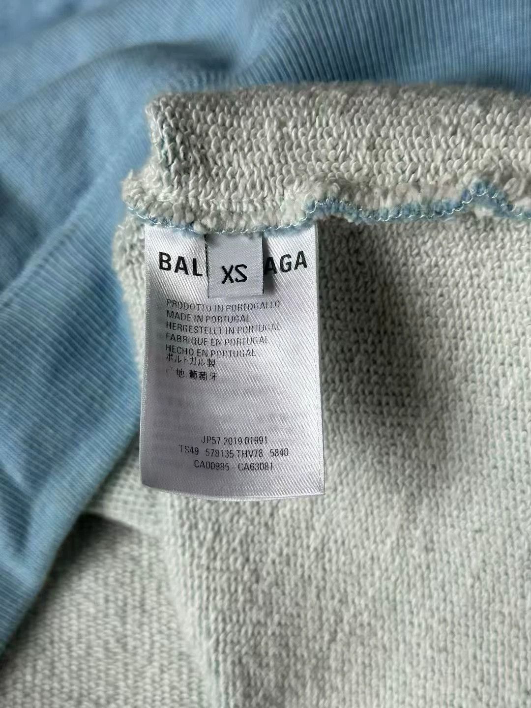 Balenciaga Balenciaga Blue Lock Hoodie XS - dmc Size US XS / EU 42 / 0 - 5 Thumbnail