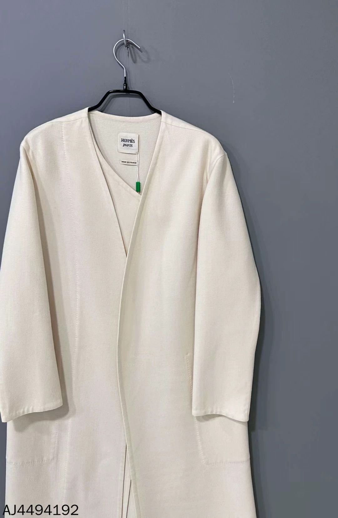Hermes HERMES Long Cashmere Coat - dmc Size US XS / EU 42 / 0 - 2 Thumbnail