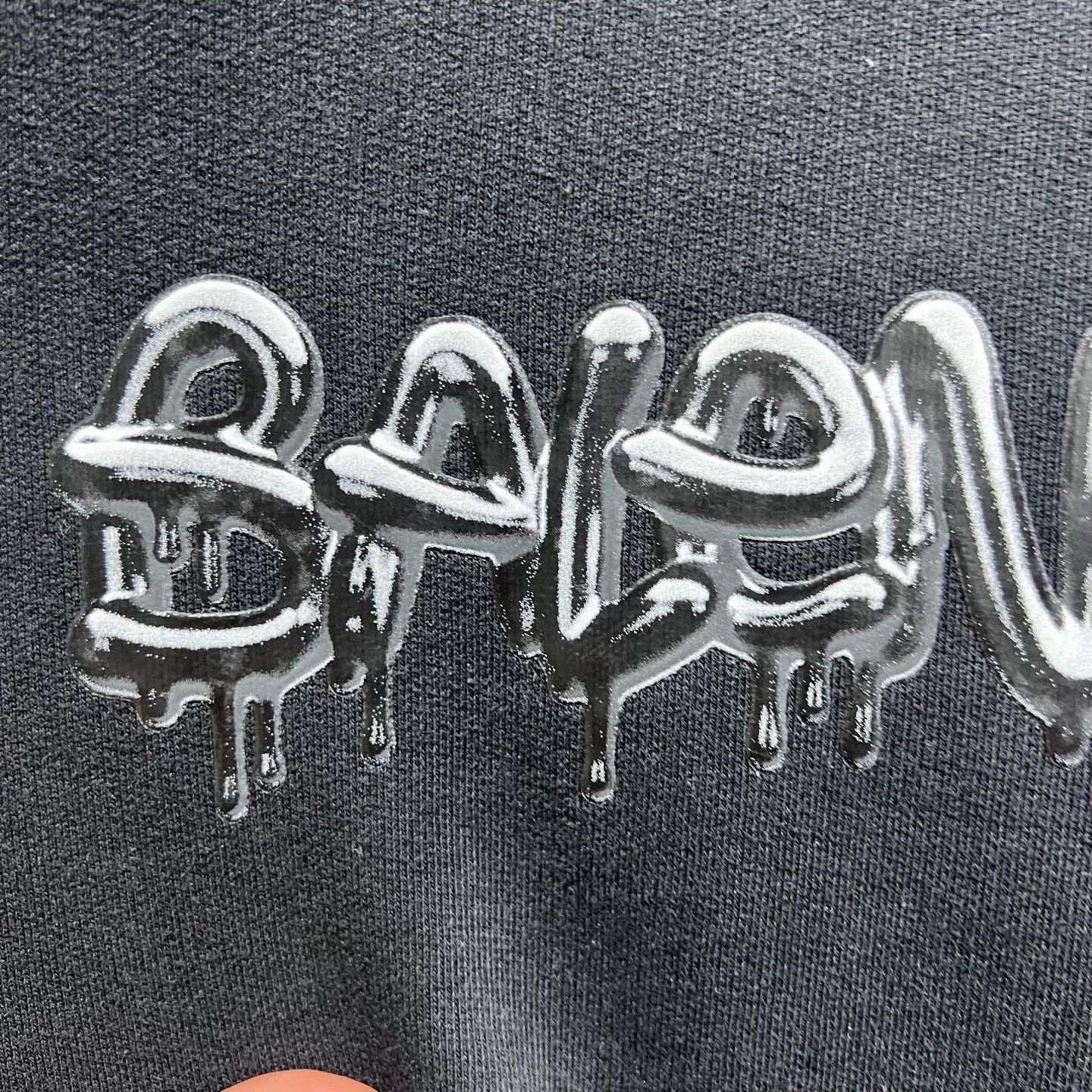 Balenciaga Balenciaga Jelly Print Logo Hoodie - dmc Size US XXS / EU 40 - 6 Thumbnail