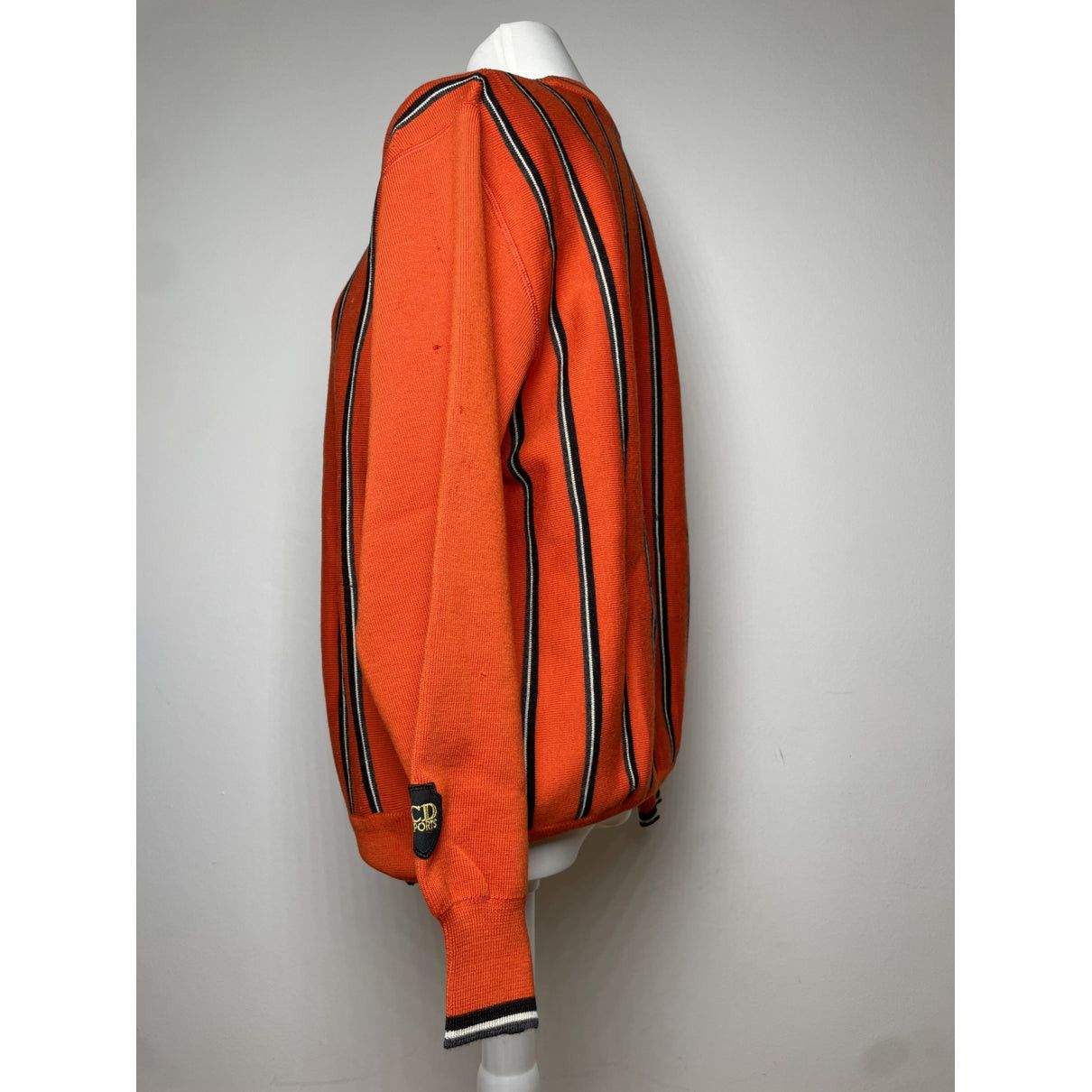Dior J'A Orange Wool Knitwear Size L / US 10 / IT 46 - 2 Thumbnail