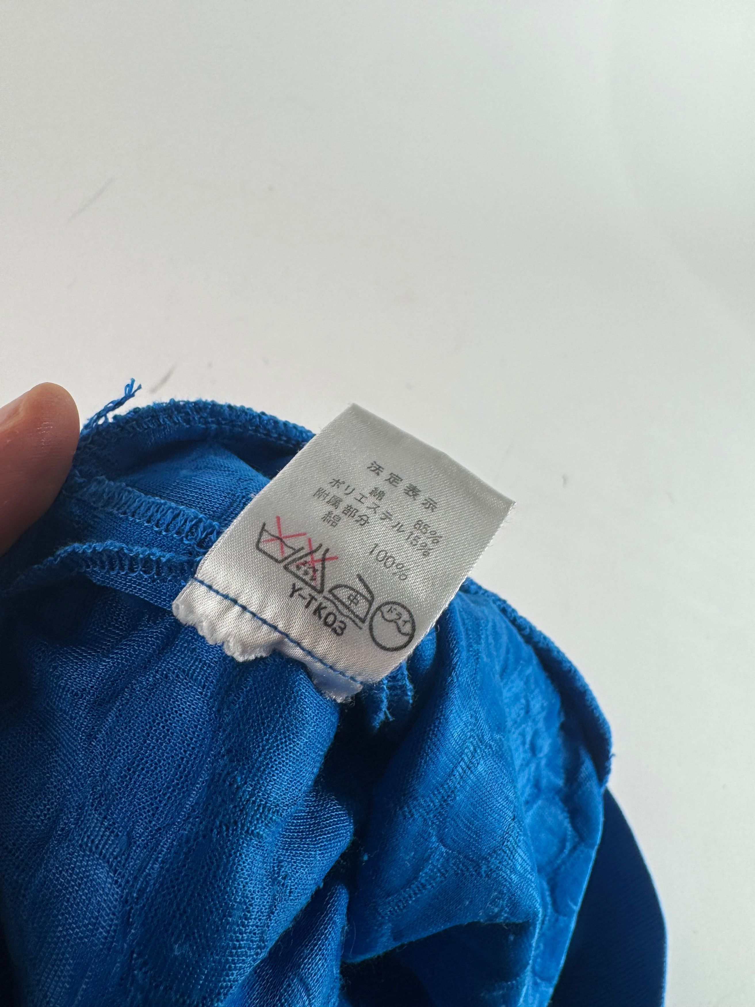 Dior Vintage Short Sleeve Sweater Blue M Size L / US 10 / IT 46 - 12 Thumbnail