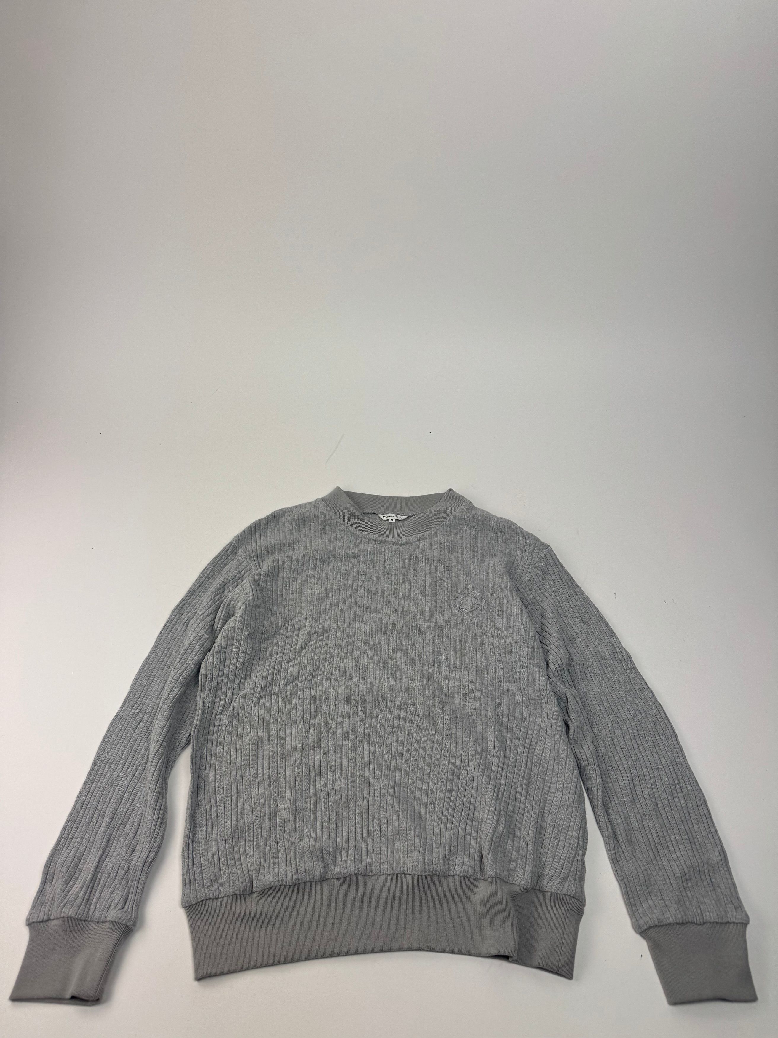 Dior Vintage Crewneck Sweater Grey M Size M / US 6-8 / IT 42-44 - 4 Thumbnail
