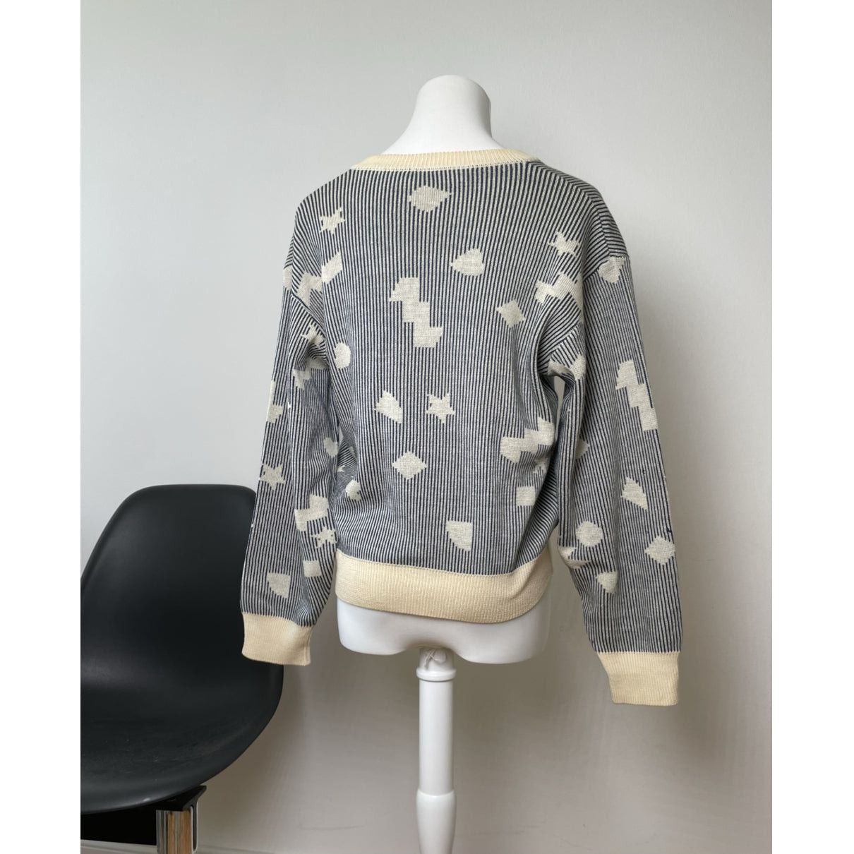 Dior J'A Black Wool Knitwear Size M / US 6-8 / IT 42-44 - 4 Thumbnail