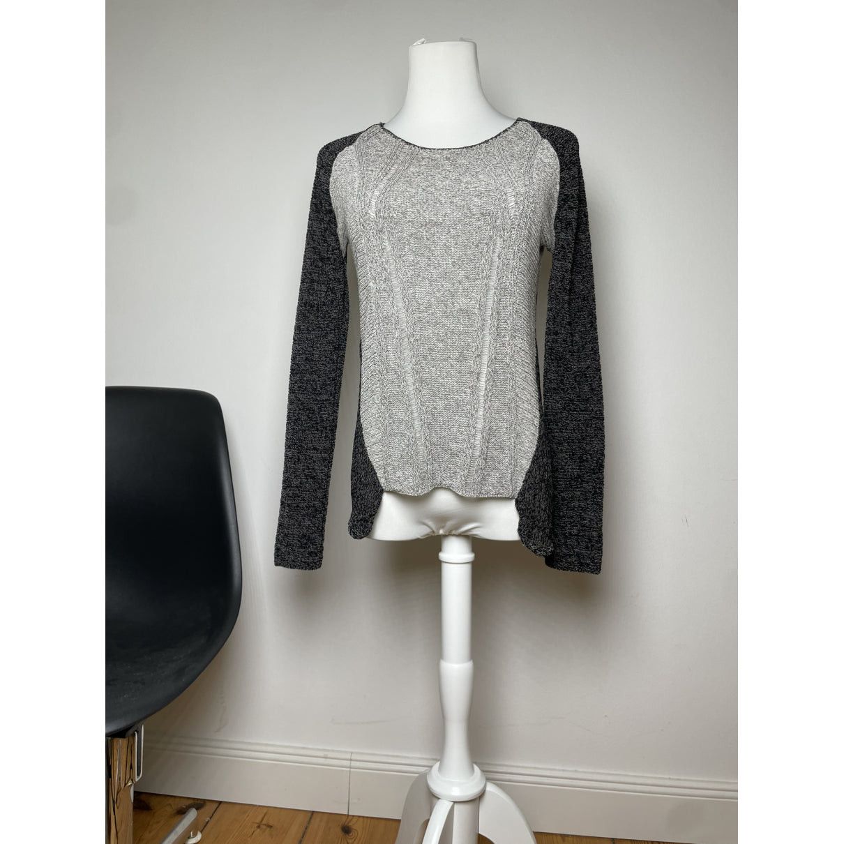 Helmut Lang Black Cotton Knitwear Size M / US 6-8 / IT 42-44 - 2 Thumbnail