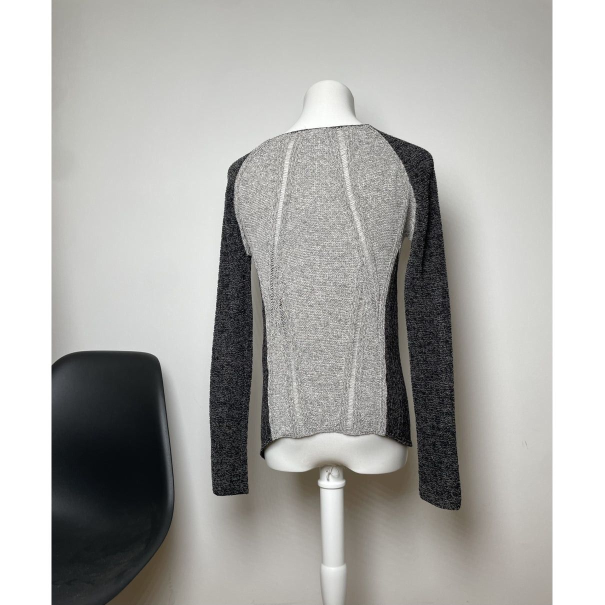 Helmut Lang Black Cotton Knitwear Size M / US 6-8 / IT 42-44 - 4 Thumbnail