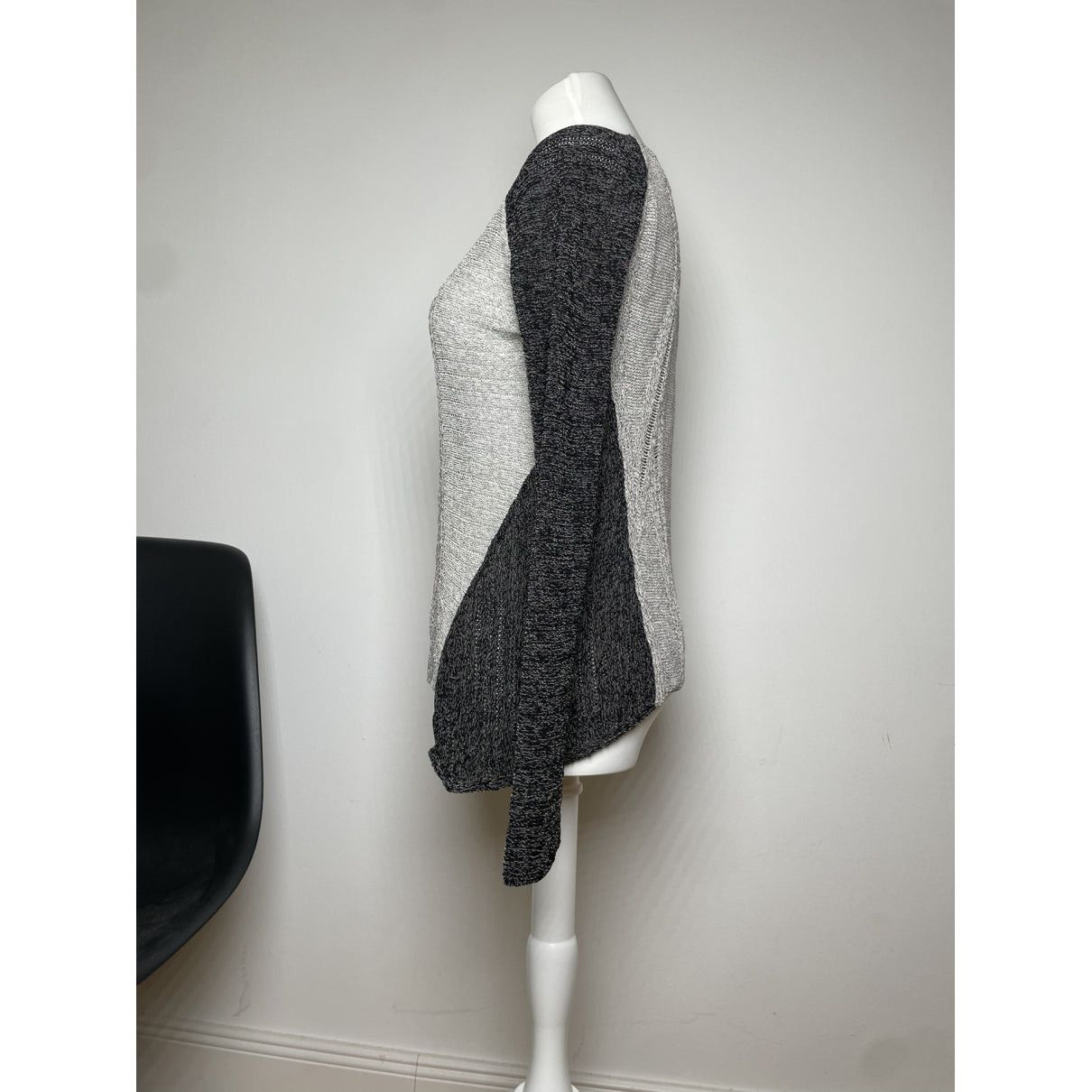 Helmut Lang Black Cotton Knitwear Size M / US 6-8 / IT 42-44 - 3 Thumbnail