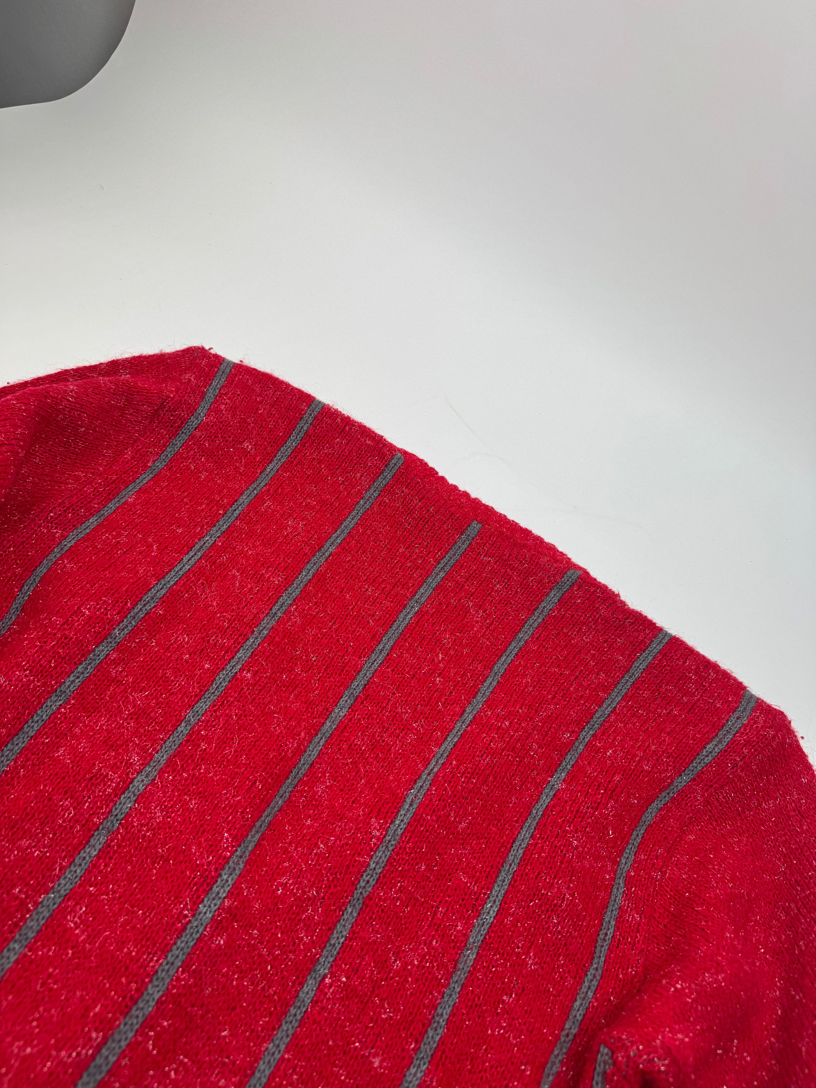 Dior Vintage Wool Sweater Red M Size M / US 6-8 / IT 42-44 - 10 Thumbnail