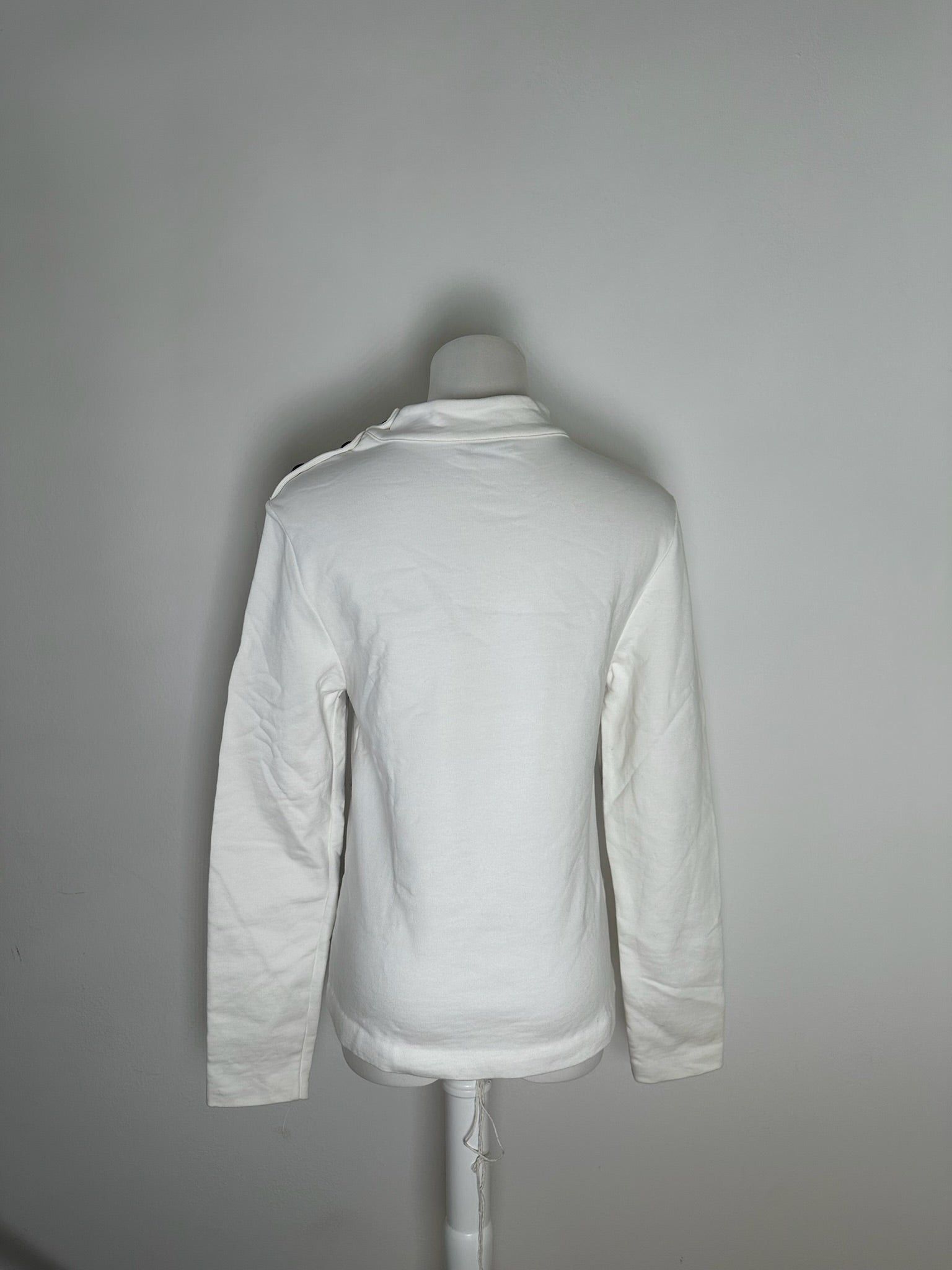 Balenciaga Vintage Navy White striped sweater Size S / US 4 / IT 40 - 2 Thumbnail