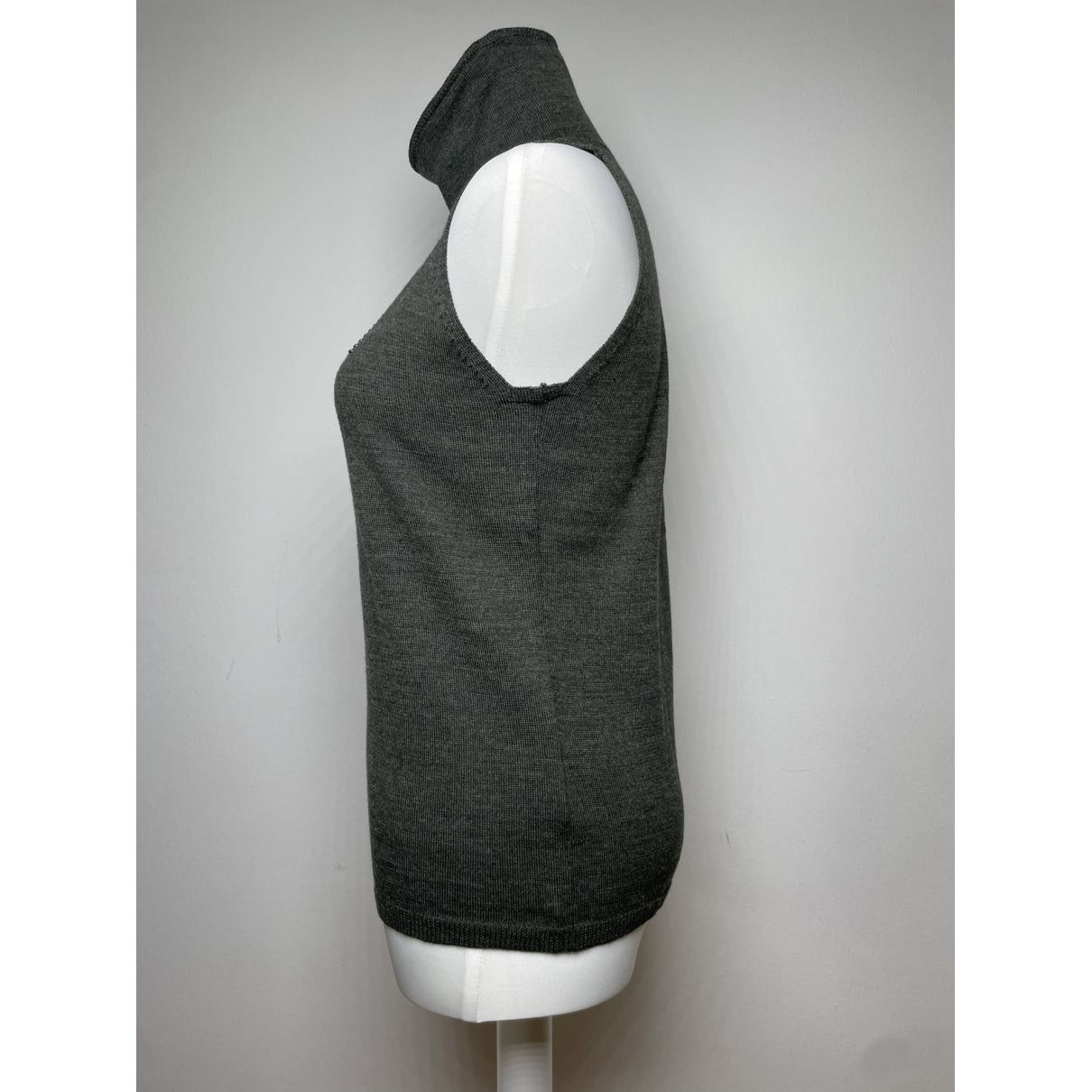 MCM Grey Wool Knitwear Size M / US 6-8 / IT 42-44 - 2 Thumbnail
