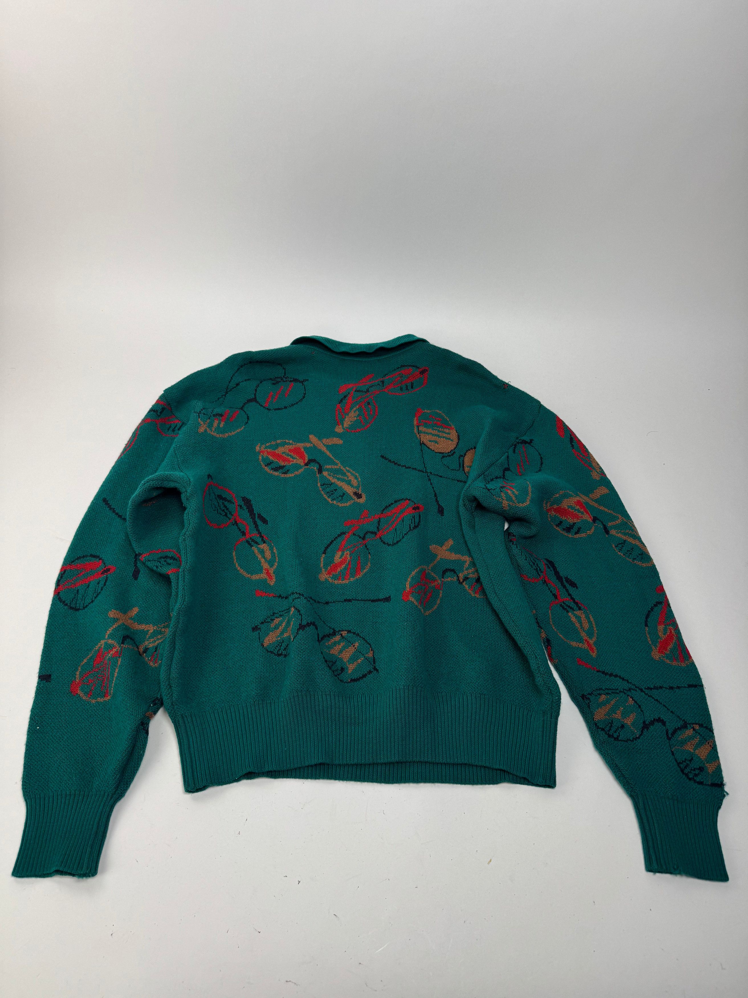 Balenciaga Vintage vintage Sweather Green L Size L / US 10 / IT 46 - 11 Thumbnail