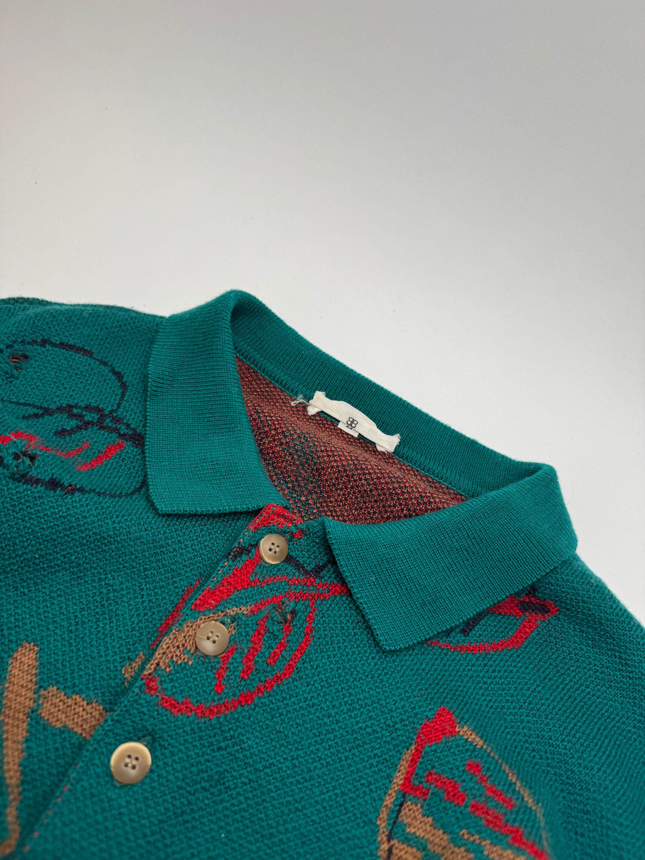Balenciaga Vintage vintage Sweather Green L Size L / US 10 / IT 46 - 5 Thumbnail