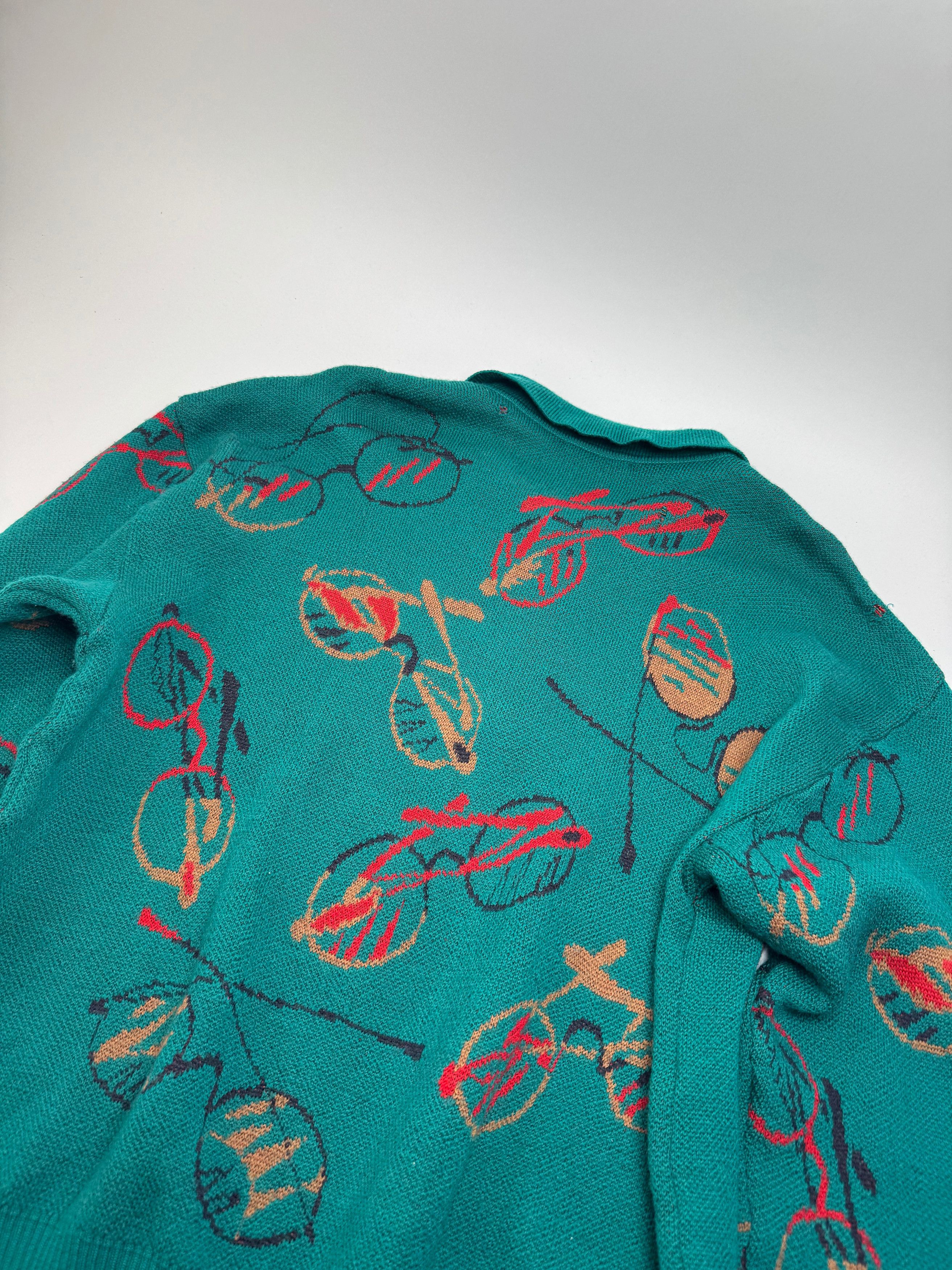 Balenciaga Vintage vintage Sweather Green L Size L / US 10 / IT 46 - 12 Thumbnail