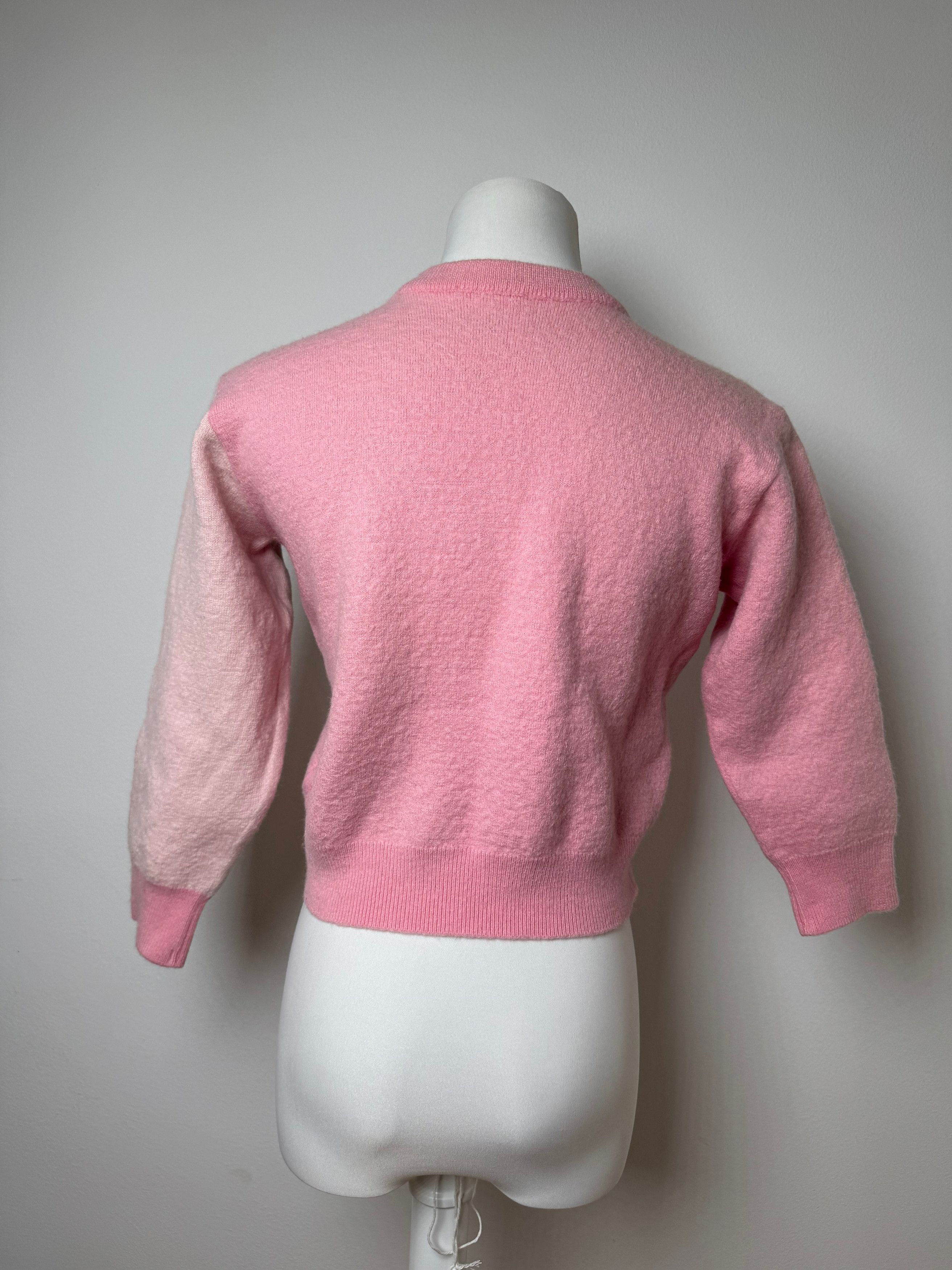 Courreges Vintage Wool Sweater XS pink Size S / US 4 / IT 40 - 3 Thumbnail