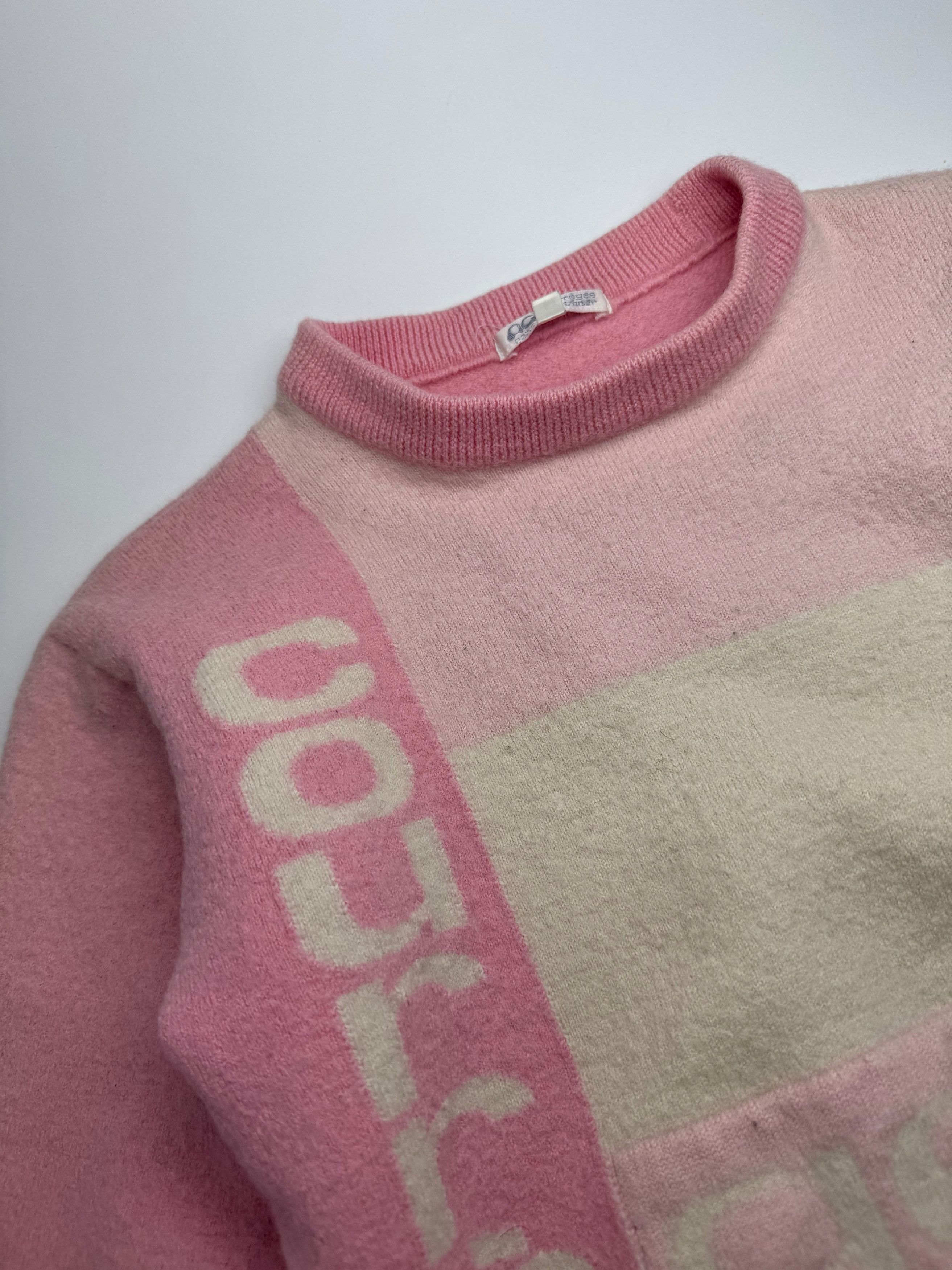 Courreges Vintage Wool Sweater XS pink Size S / US 4 / IT 40 - 11 Thumbnail