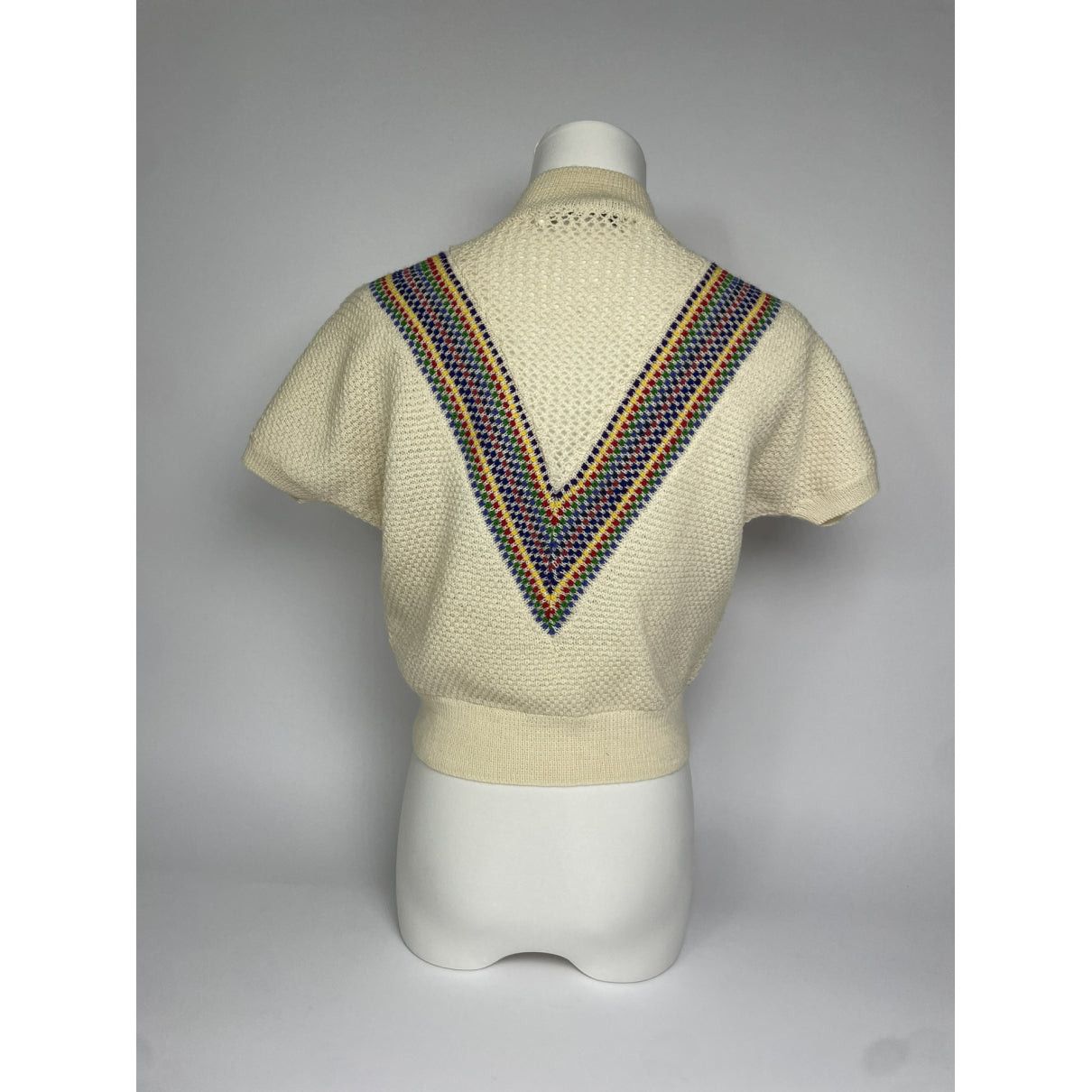 Kansai Yamamoto Beige Wool Knitwear Size M / US 6-8 / IT 42-44 - 2 Thumbnail
