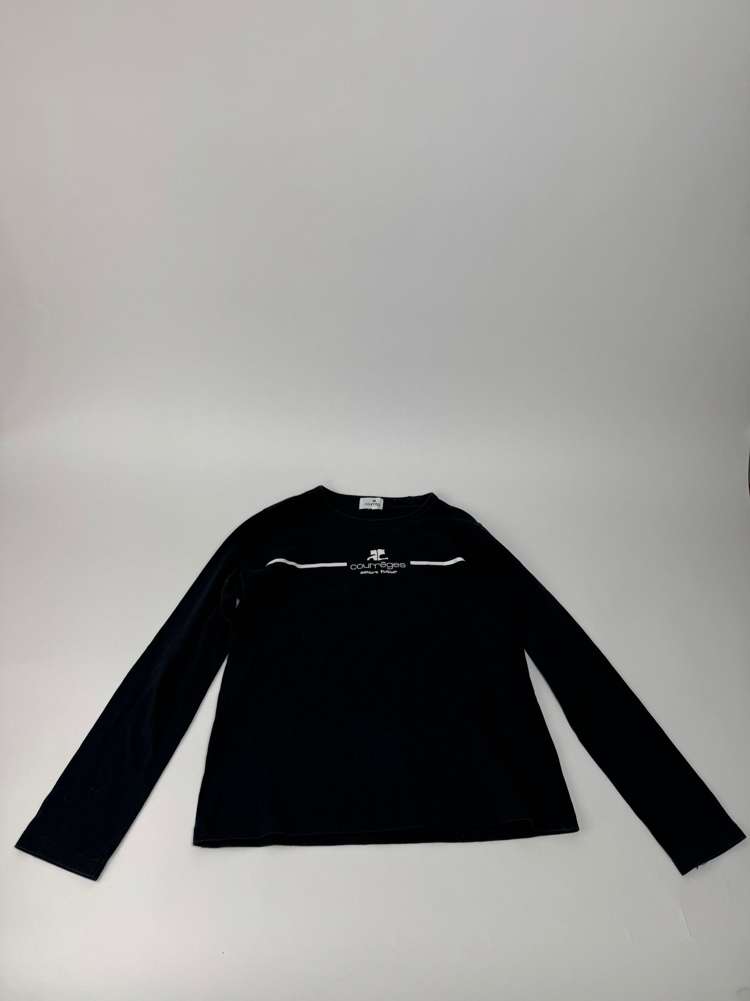 Courreges Vintage Paris Sweater Black 38/M Size S / US 4 / IT 40 - 5 Thumbnail