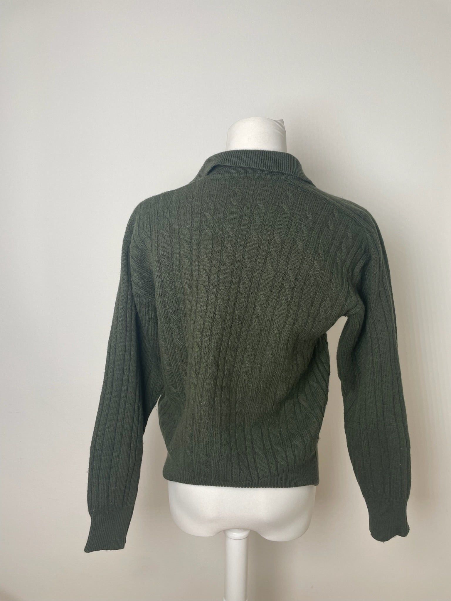 Dior Vintage Wool Sweater Dark Green M Size M / US 6-8 / IT 42-44 - 10 Thumbnail