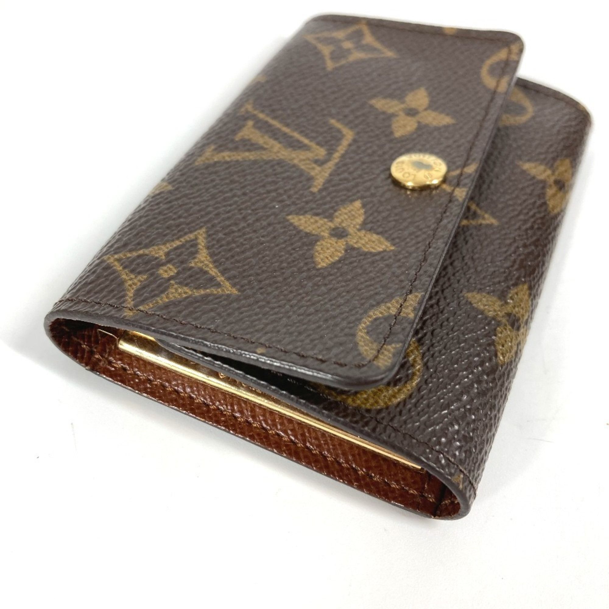 Louis Vuitton LOUIS VUITTON M62630 Monogram Multicle 6 Key Case with Keys and Hooks, Canvas, Brown, for Men Women Size ONE SIZE - 6 Thumbnail