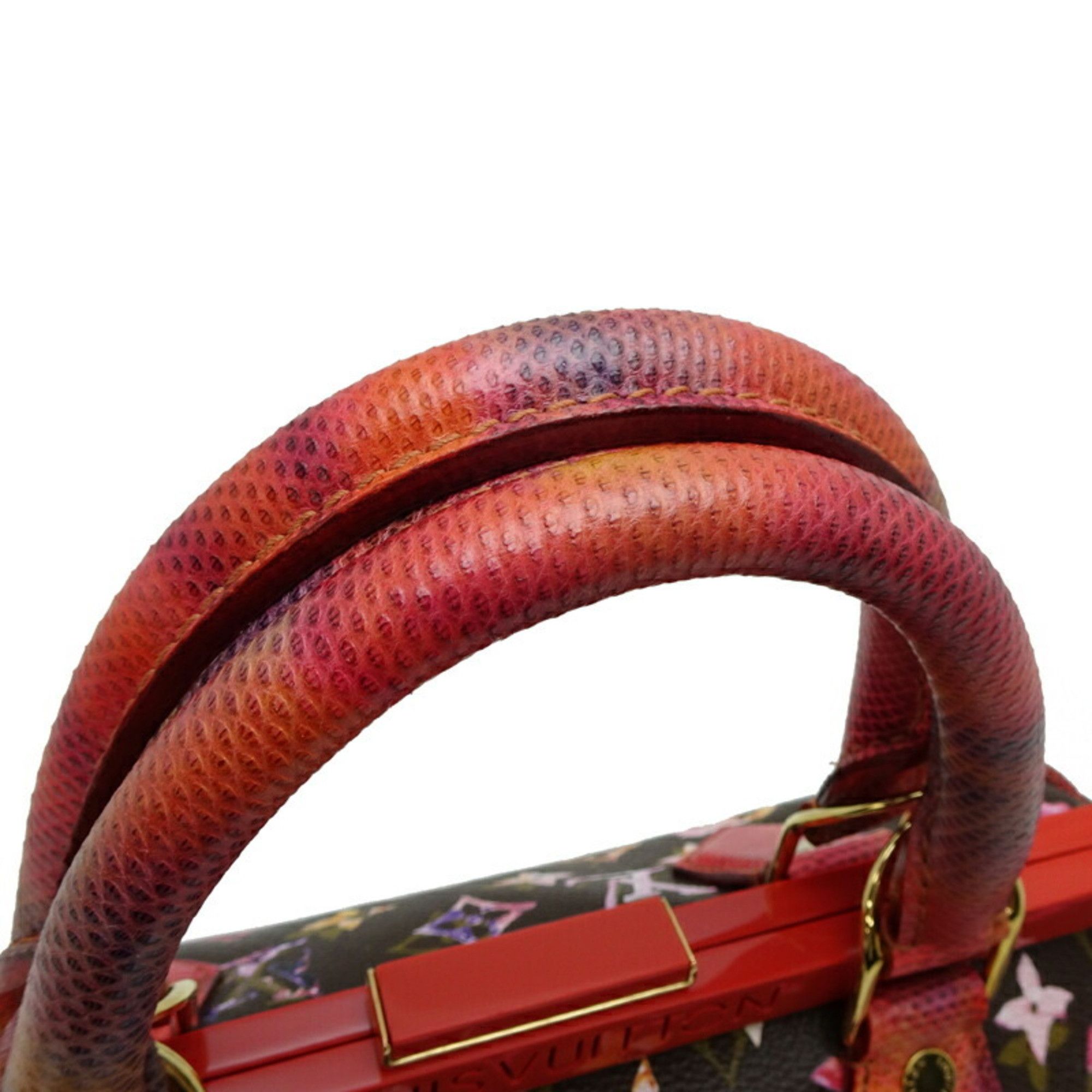 Louis Vuitton Louis Vuitton Papillon Women's Handbag M95730 Monogram Watercolor Marron Size ONE SIZE - 5 Thumbnail