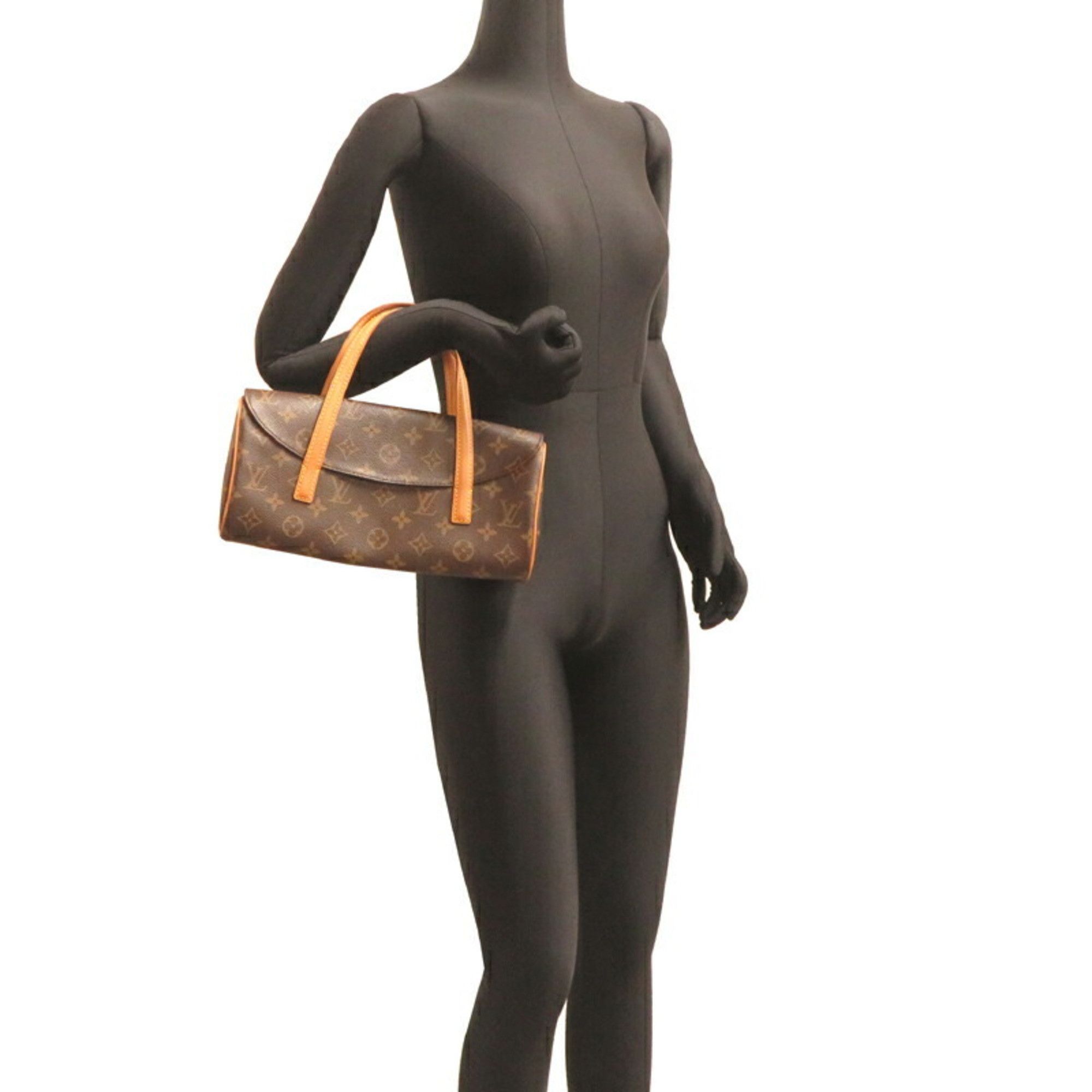 Louis Vuitton Louis Vuitton Sonatine Women's Handbag M51902 Monogram Brown Size ONE SIZE - 9 Thumbnail