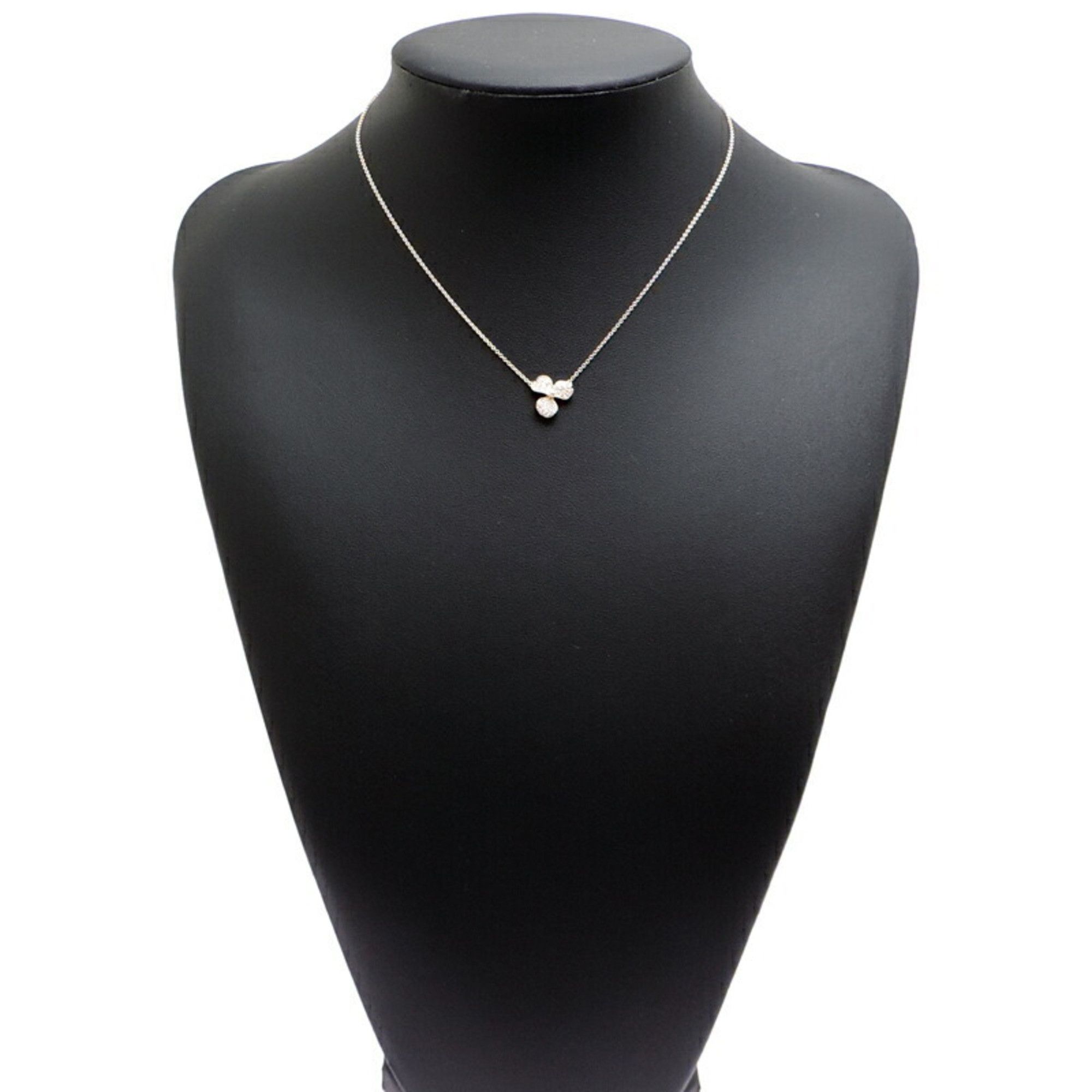 Tiffany & Co. Tiffany Paper Flower Diamond Women's Necklace in 750 Pink Gold Size ONE SIZE - 7 Thumbnail