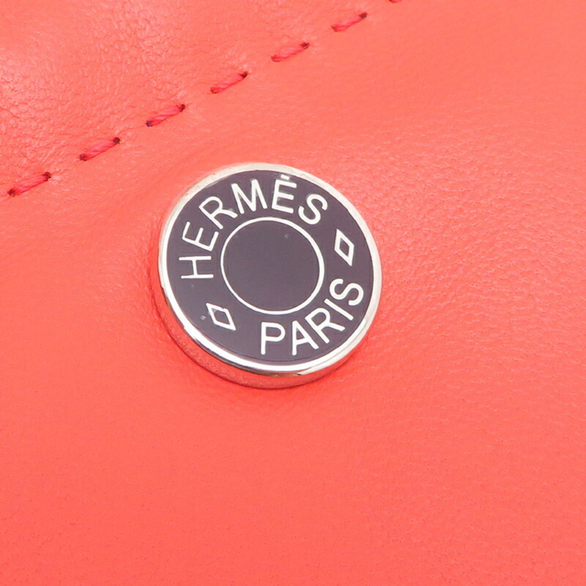 Hermes Hermes Hermès Pillowcase Crude Cell U Stamp Women's Pouch Anjou Miro Swift Orange Size ONE SIZE - 9 Thumbnail