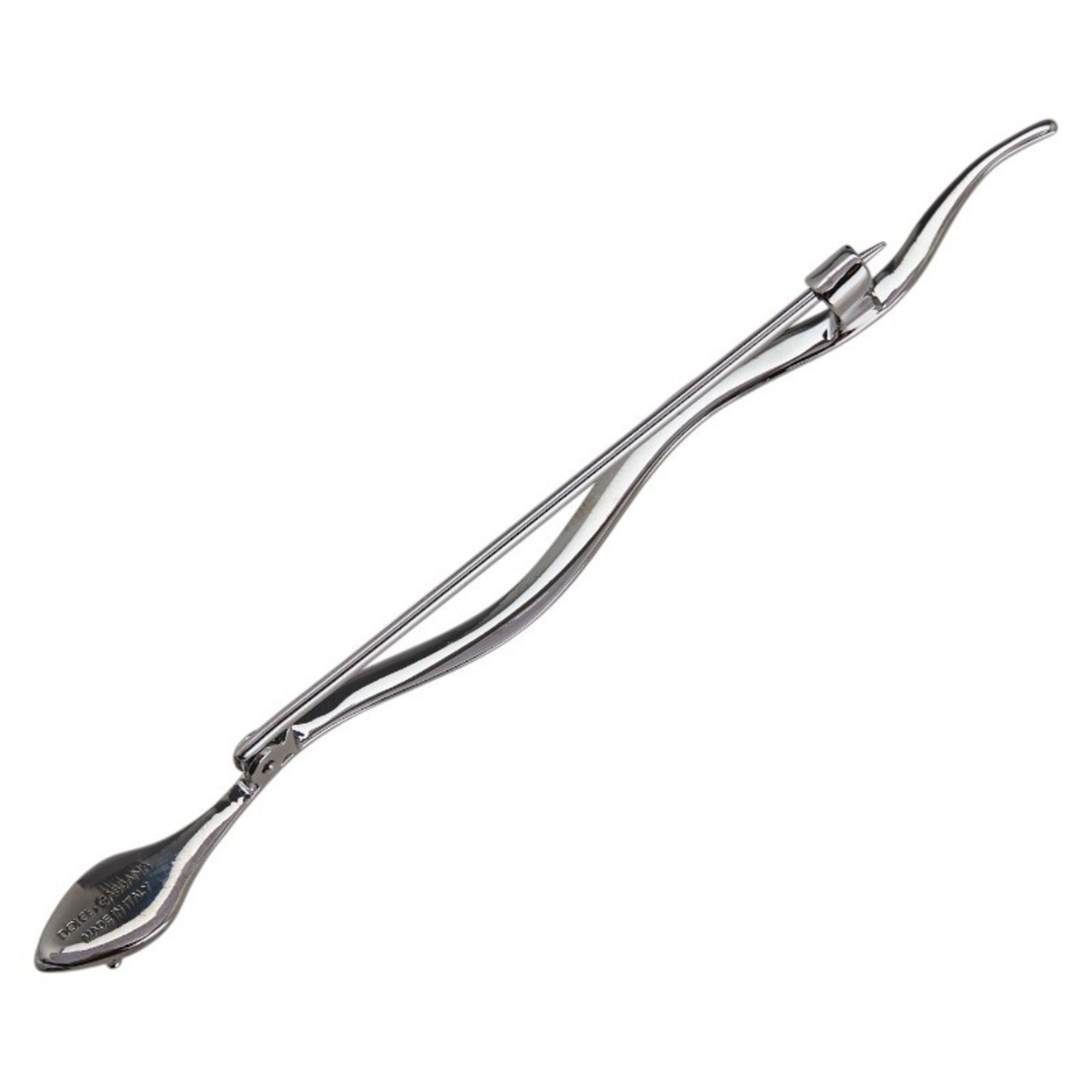 Dolce & Gabbana Dolce & Gabbana brooch in silver metal for women. Size ONE SIZE - 2 Thumbnail