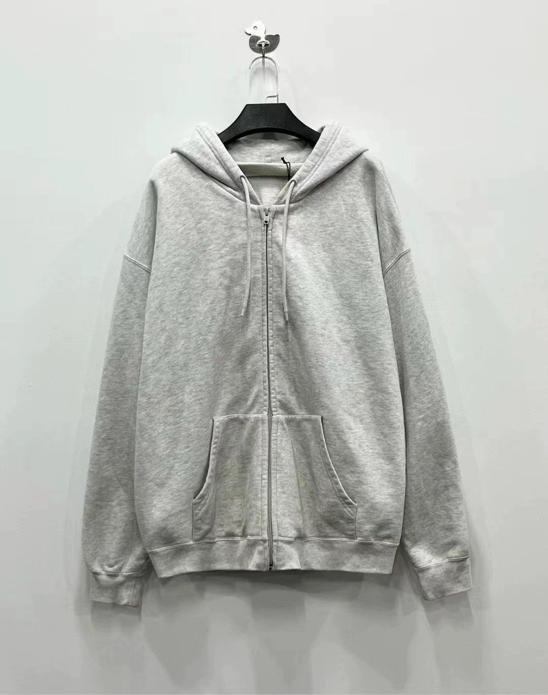 Balenciaga Balenciaga Gray Logo Zip Hoodie - dmc Size US S / EU 44-46 / 1 - 2 Thumbnail