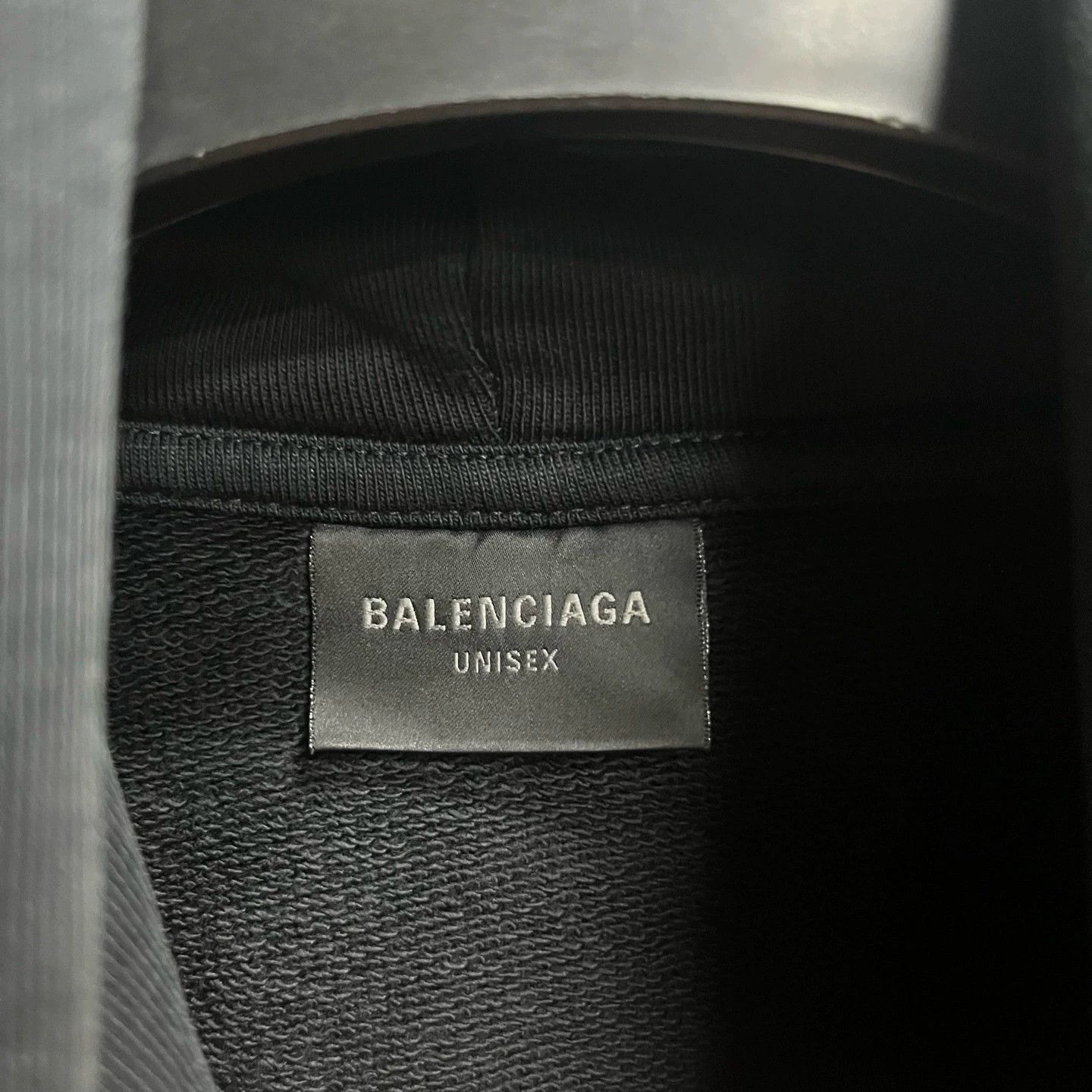 Balenciaga Balenciaga Black Logo Embroidered Hoodie - dmc Size US M / EU 48-50 / 2 - 3 Thumbnail
