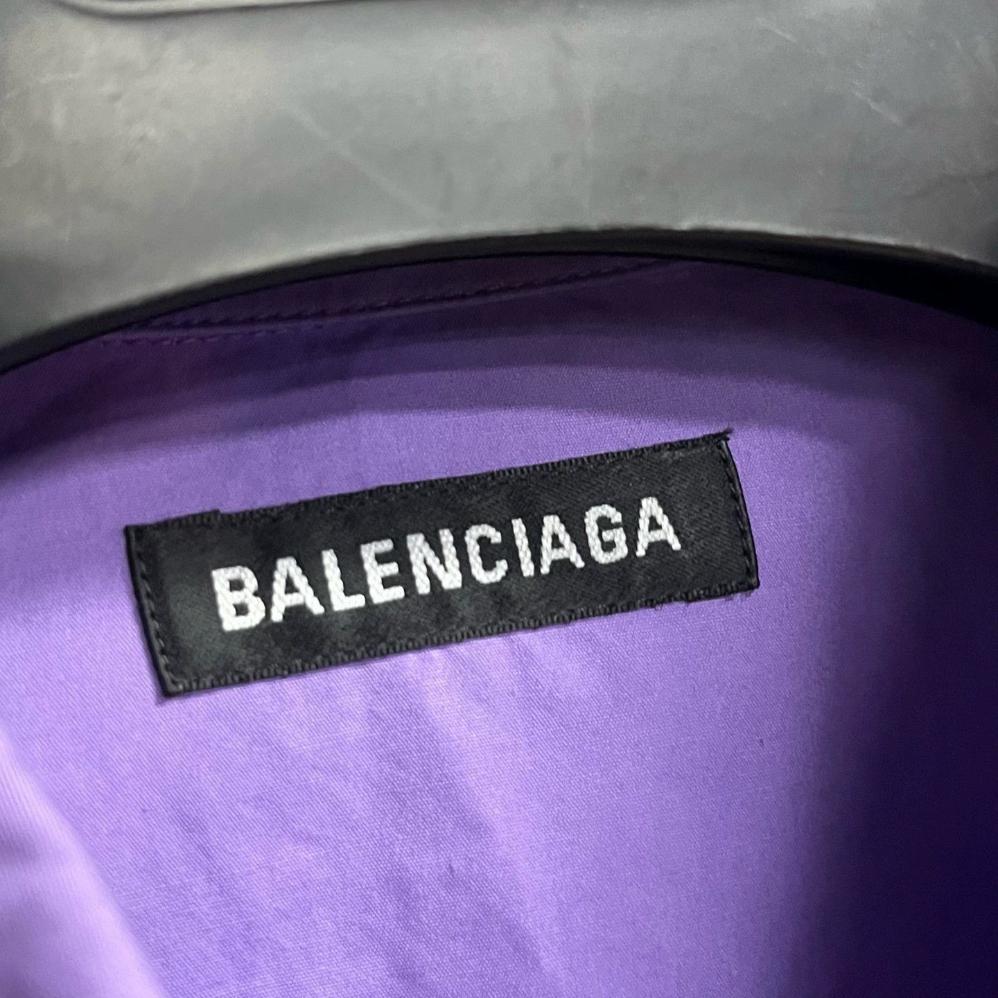 Balenciaga Balenciaga Logo Print Shirt Dress - dmc Size US 38 / EU 54 - 4 Thumbnail