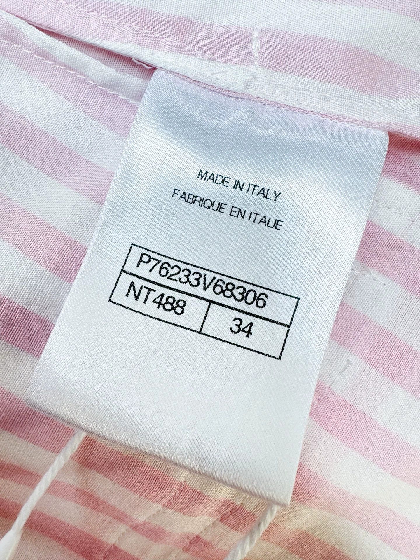 Chanel Chanel Pink White Stripe Logo Pants - dmc Size US 34 / EU 50 - 6 Thumbnail