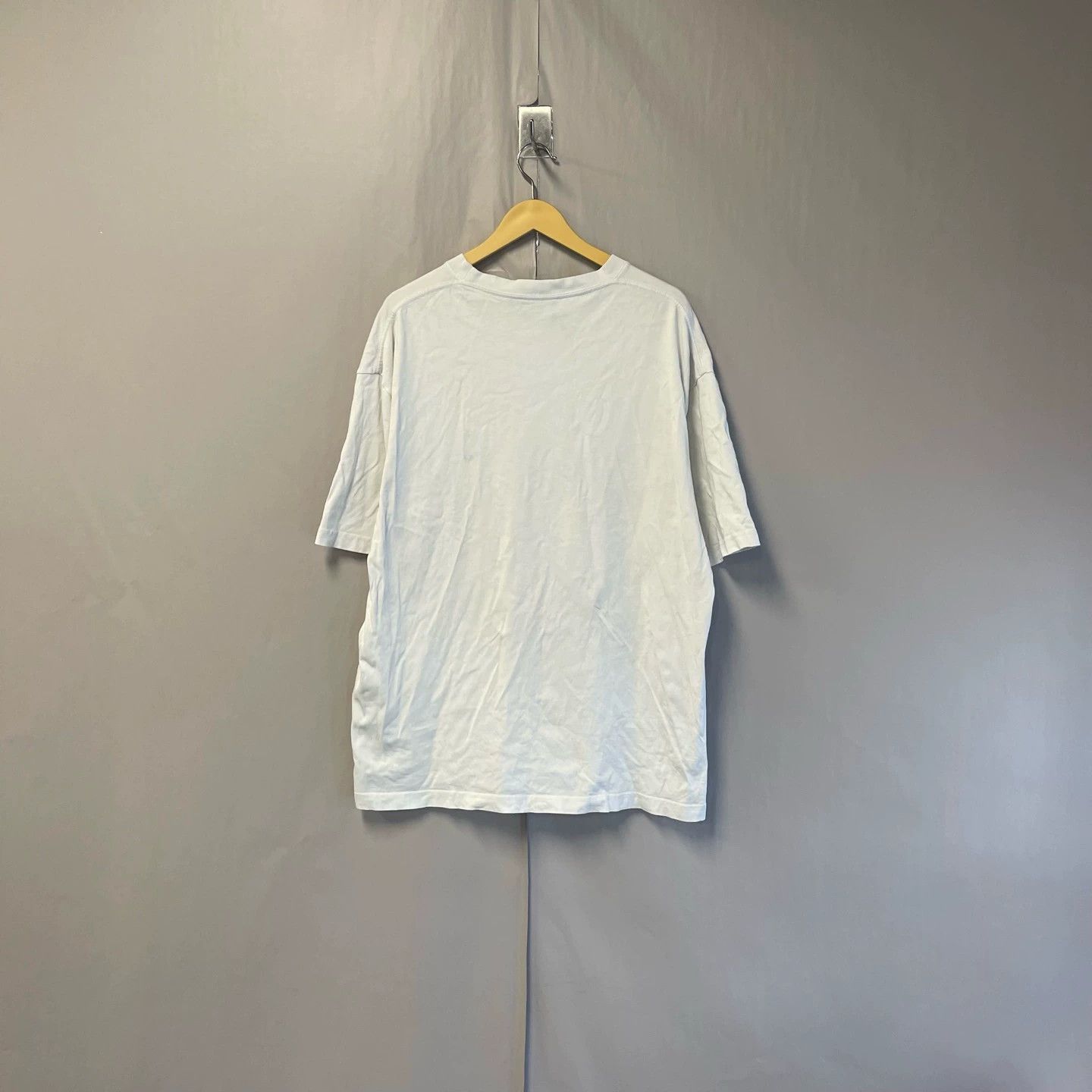 Balenciaga Balenciaga White Mosaic Logo T-Shirt - dmc Size US M / EU 48-50 / 2 - 2 Thumbnail