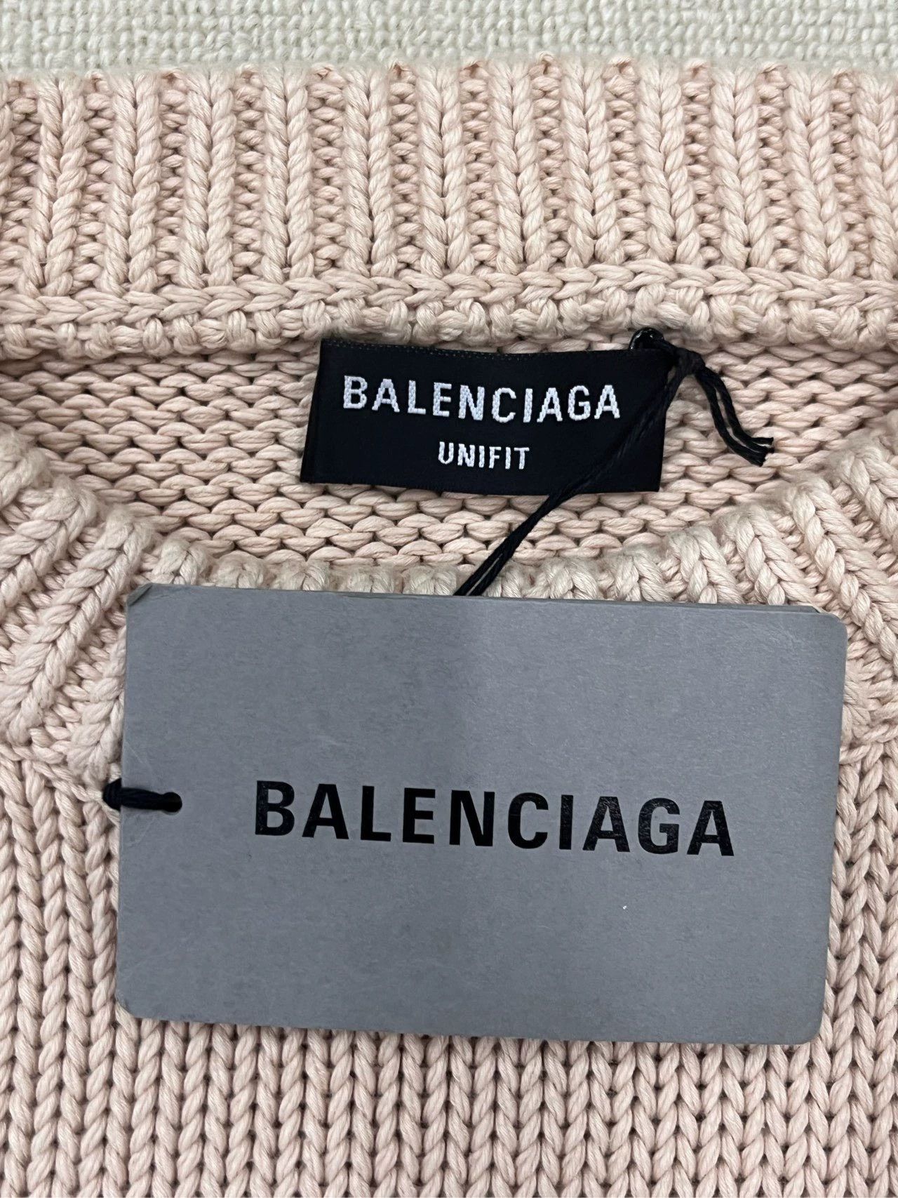 Balenciaga Balenciaga FW21 Logo Crewneck Sweater - dmc Size US S / EU 44-46 / 1 - 4 Thumbnail