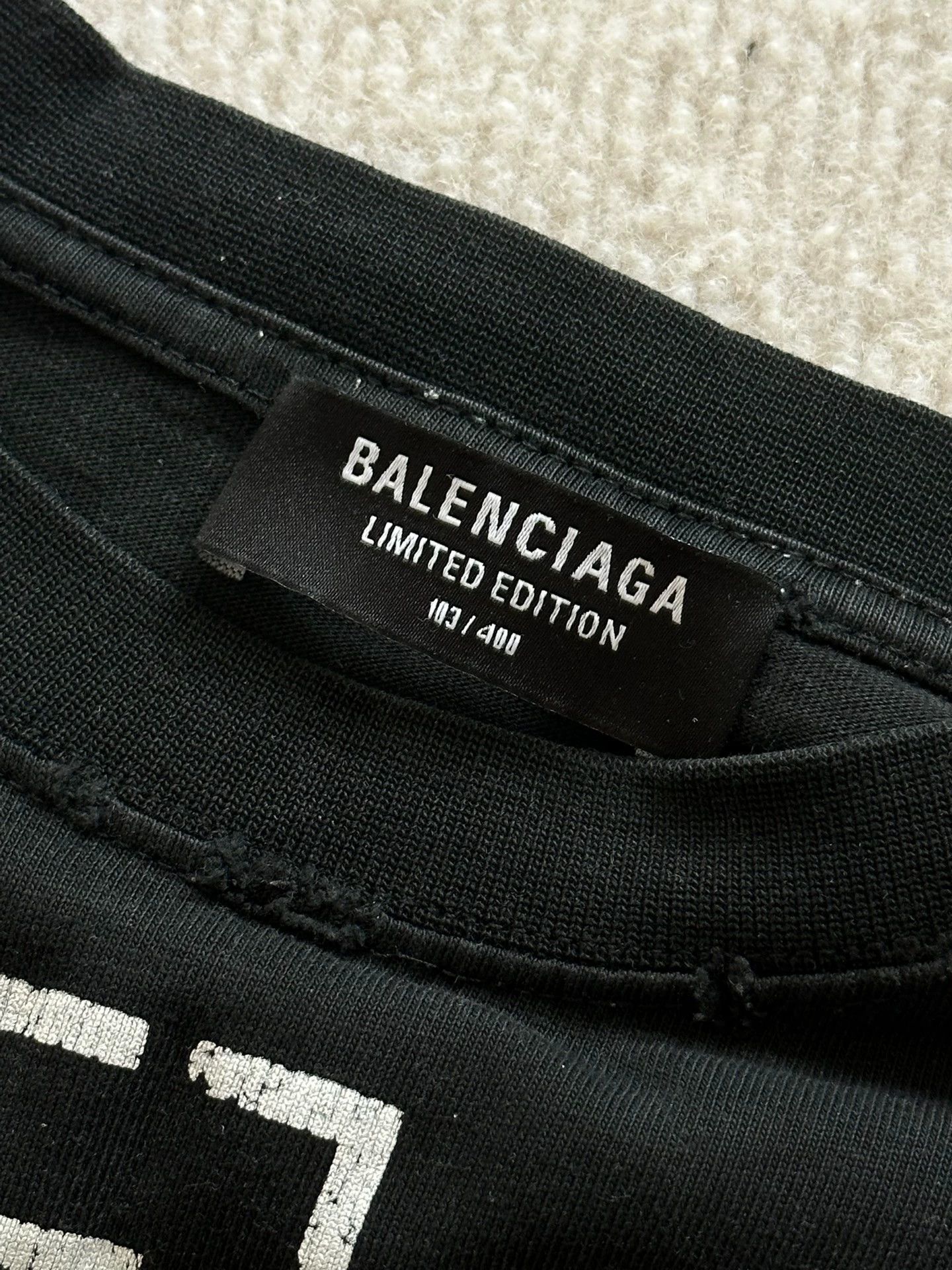 Balenciaga Balenciaga German Tank Show Tee - dmc Size US XXS / EU 40 - 4 Thumbnail
