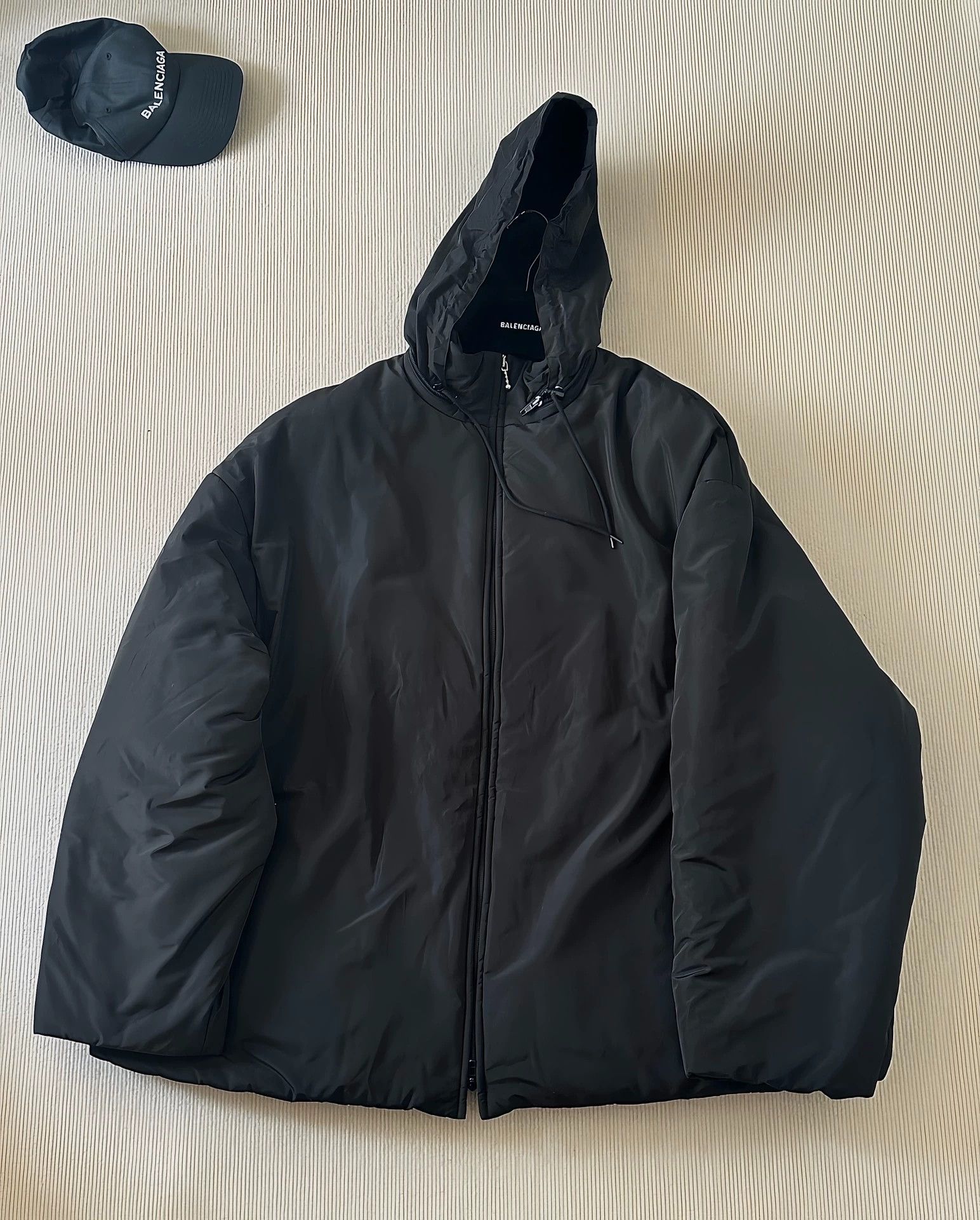 Balenciaga Balenciaga Black Logo Cotton Jacket - dmc Size US L / EU 52-54 / 3 - 2 Thumbnail