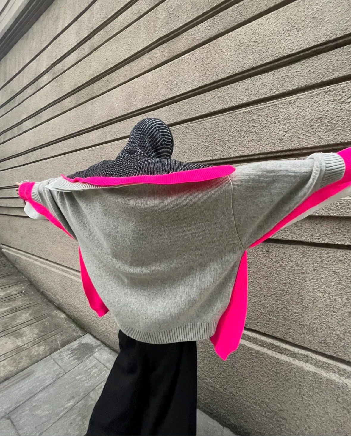 Balenciaga Balenciaga 18FW Layered Knit Sweater - dmc Size US XS / EU 42 / 0 - 7 Thumbnail