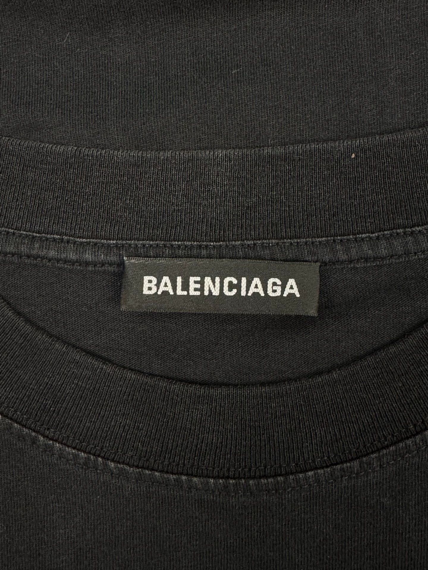 Balenciaga Balenciaga Electronic Music Embroidered Tee S - dmc Size US S / EU 44-46 / 1 - 7 Thumbnail