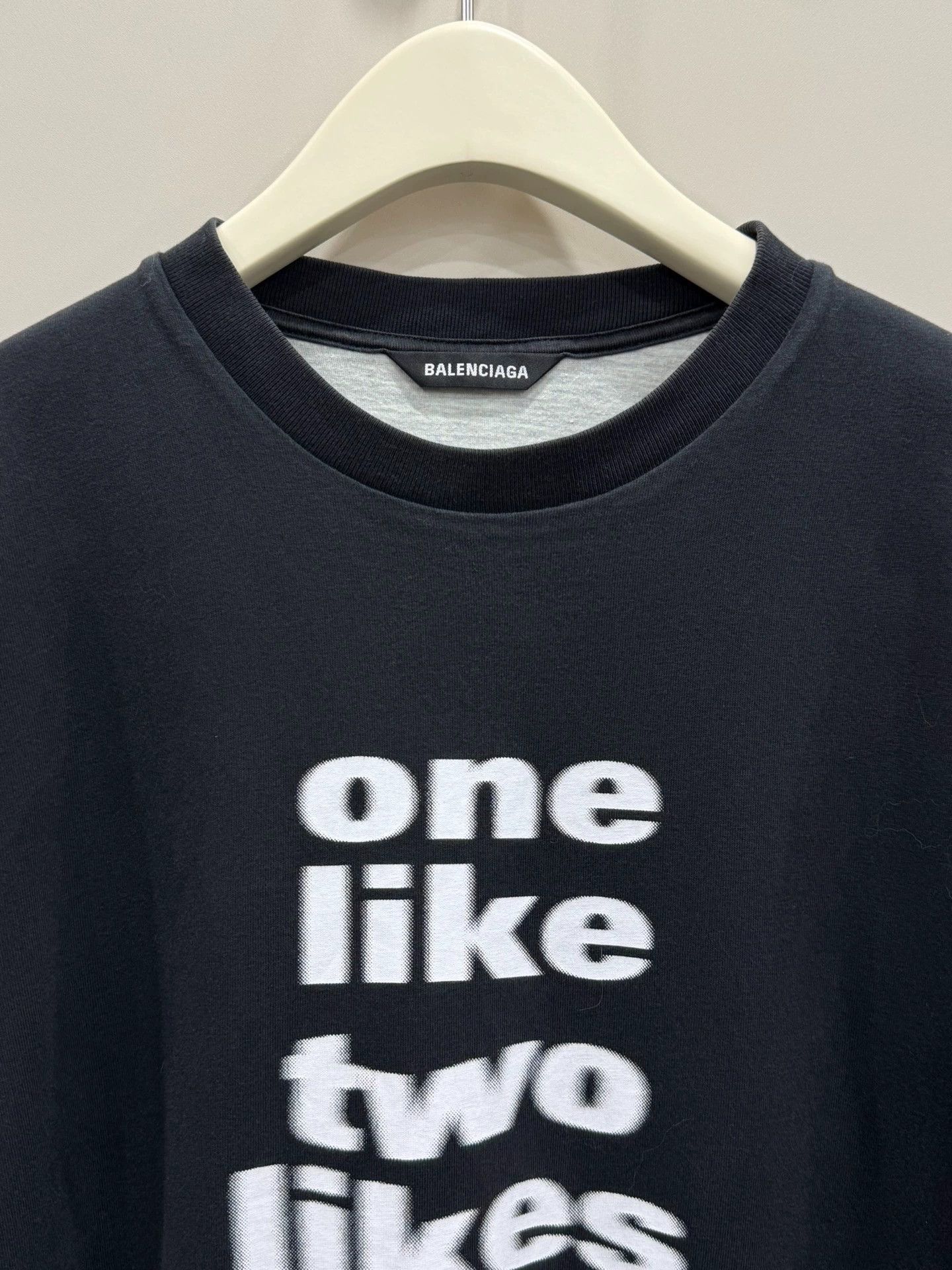 Balenciaga Balenciaga Phantom Letter Layered T-shirt S - dmc Size US S / EU 44-46 / 1 - 3 Thumbnail