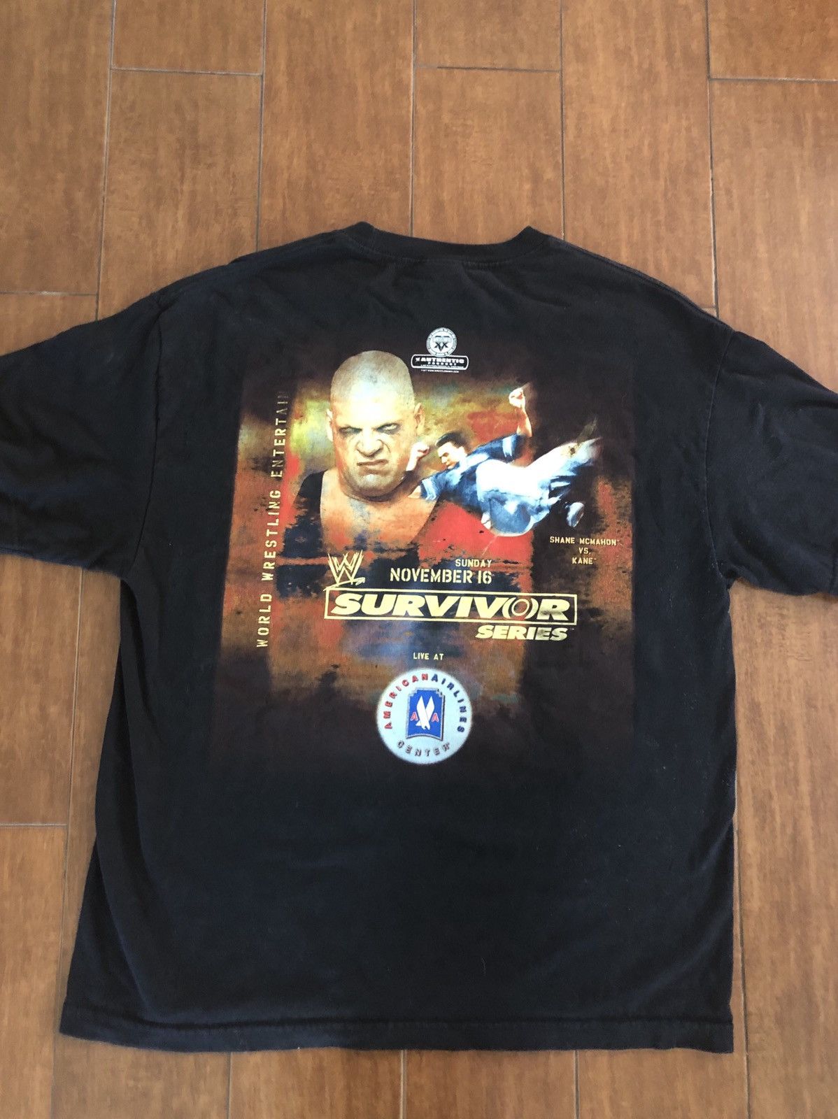 Vintage wwe survivor series shops 2003 t shirt