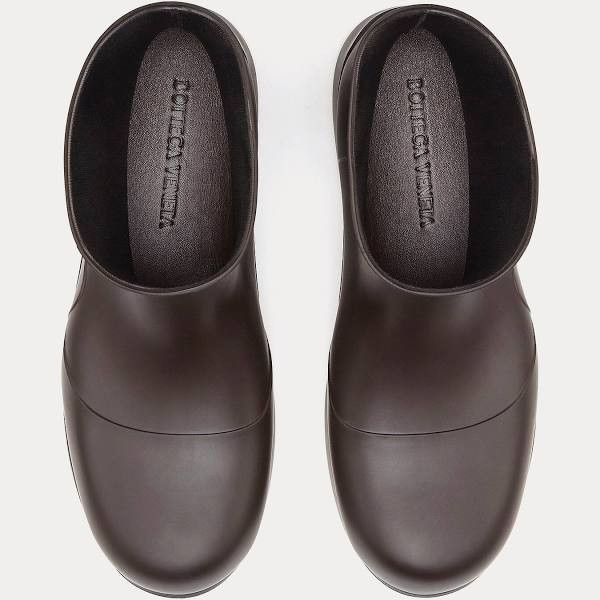 Bottega Veneta Bottega Veneta Rubber Puddle Boots in Brown Size US 7 / EU 40 - 2 Thumbnail