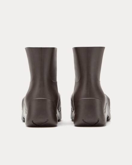 Bottega Veneta Bottega Veneta Rubber Puddle Boots in Brown Size US 9 / EU 42 - 3 Thumbnail