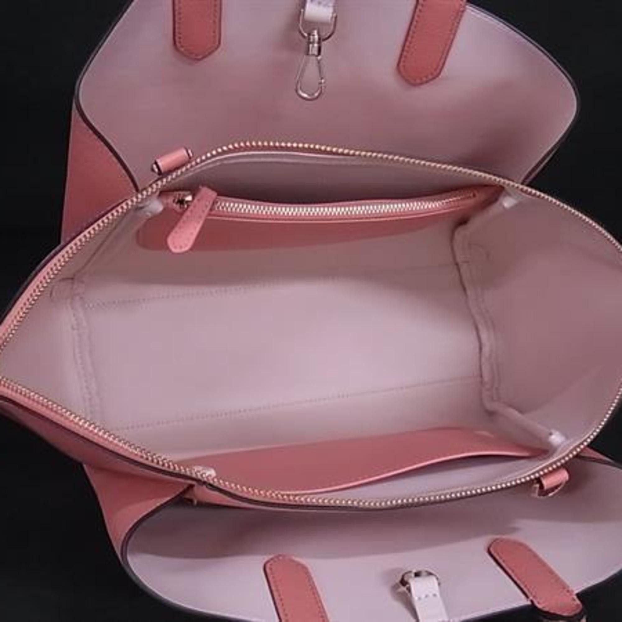Kate Spade Kate Spade Avenue Medium Satchel Handbag K6534 Pink Leather Women's Size ONE SIZE - 6 Thumbnail