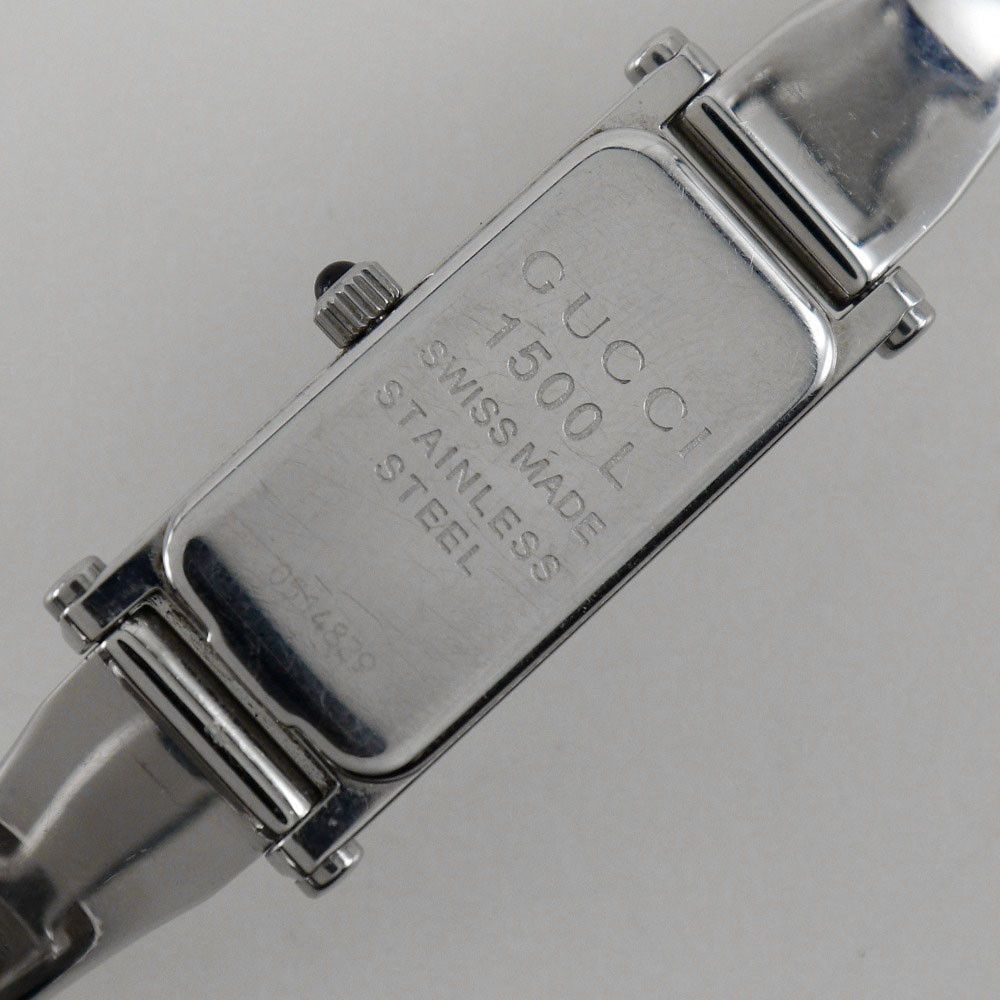 Gucci Gucci Gucci 1500L Stainless Steel Watch Metal Quartz 1500L DUTY FREE for USA Size ONE SIZE - 6 Thumbnail