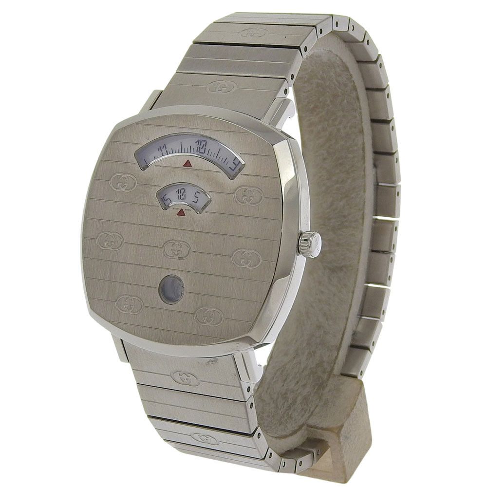 Gucci Gucci Gucci Grip Stainless Steel Watch Metal Quartz 157.3 DUTY FREE for USA Size ONE SIZE - 2 Thumbnail
