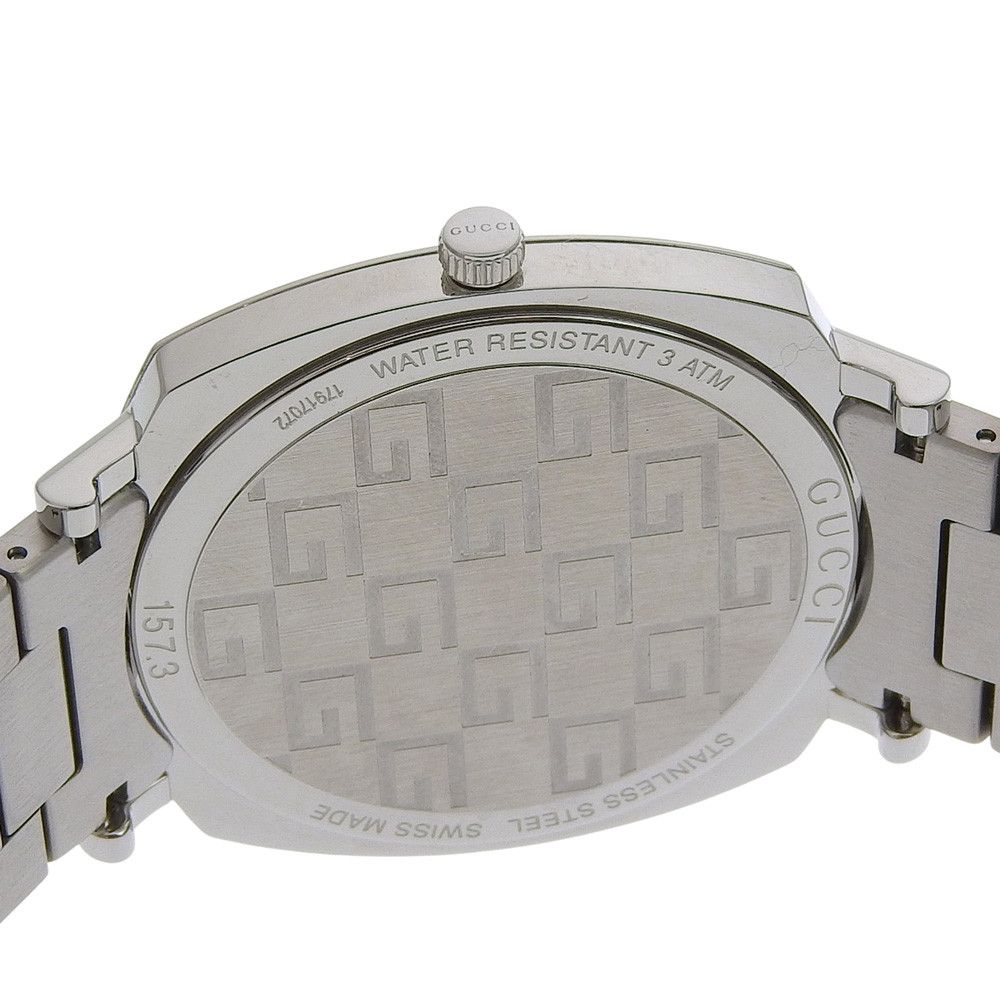 Gucci Gucci Gucci Grip Stainless Steel Watch Metal Quartz 157.3 DUTY FREE for USA Size ONE SIZE - 6 Thumbnail