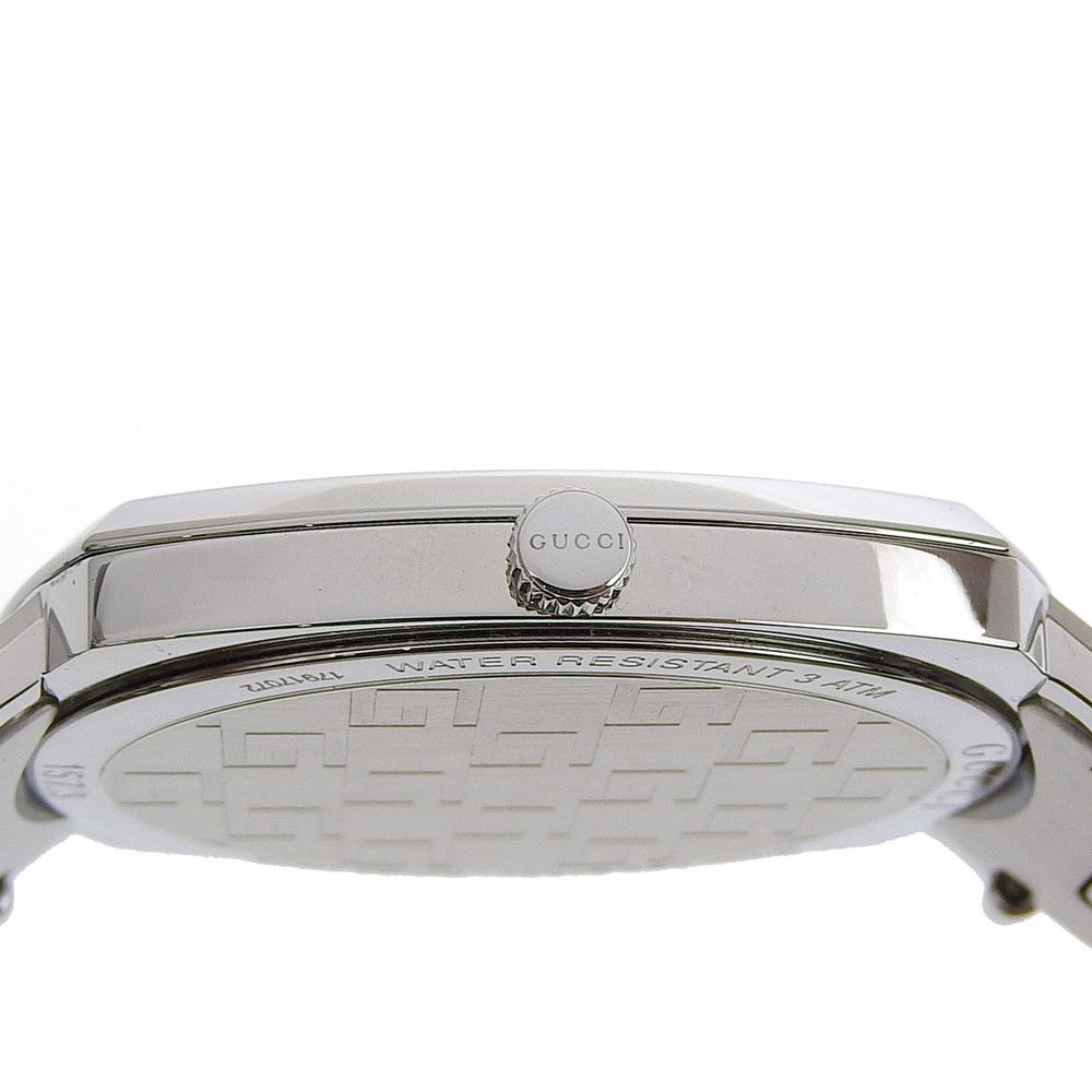 Gucci Gucci Gucci Grip Stainless Steel Watch Metal Quartz 157.3 DUTY FREE for USA Size ONE SIZE - 7 Thumbnail