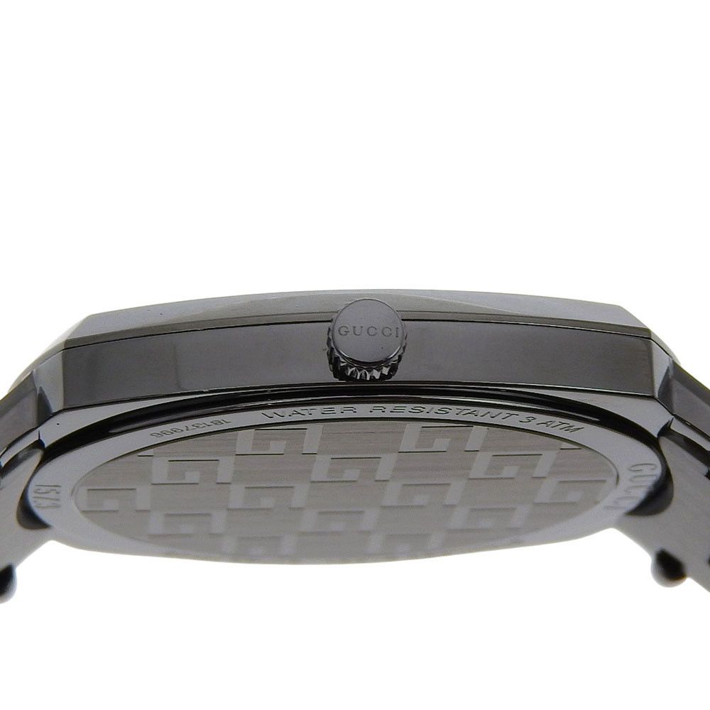 Gucci Gucci Gucci Grip Stainless Steel Metal Quartz 157.3 DUTY FREE for USA Size ONE SIZE - 7 Thumbnail