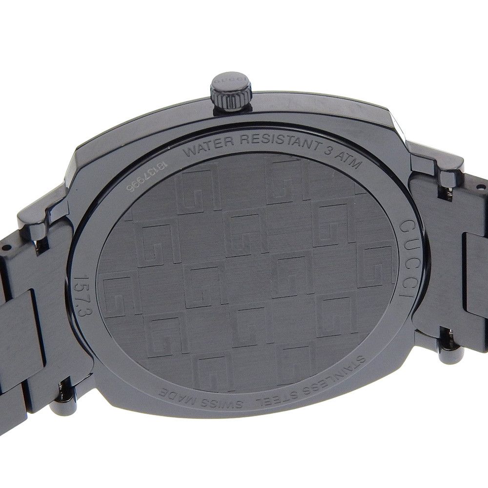 Gucci Gucci Gucci Grip Stainless Steel Metal Quartz 157.3 DUTY FREE for USA Size ONE SIZE - 6 Thumbnail